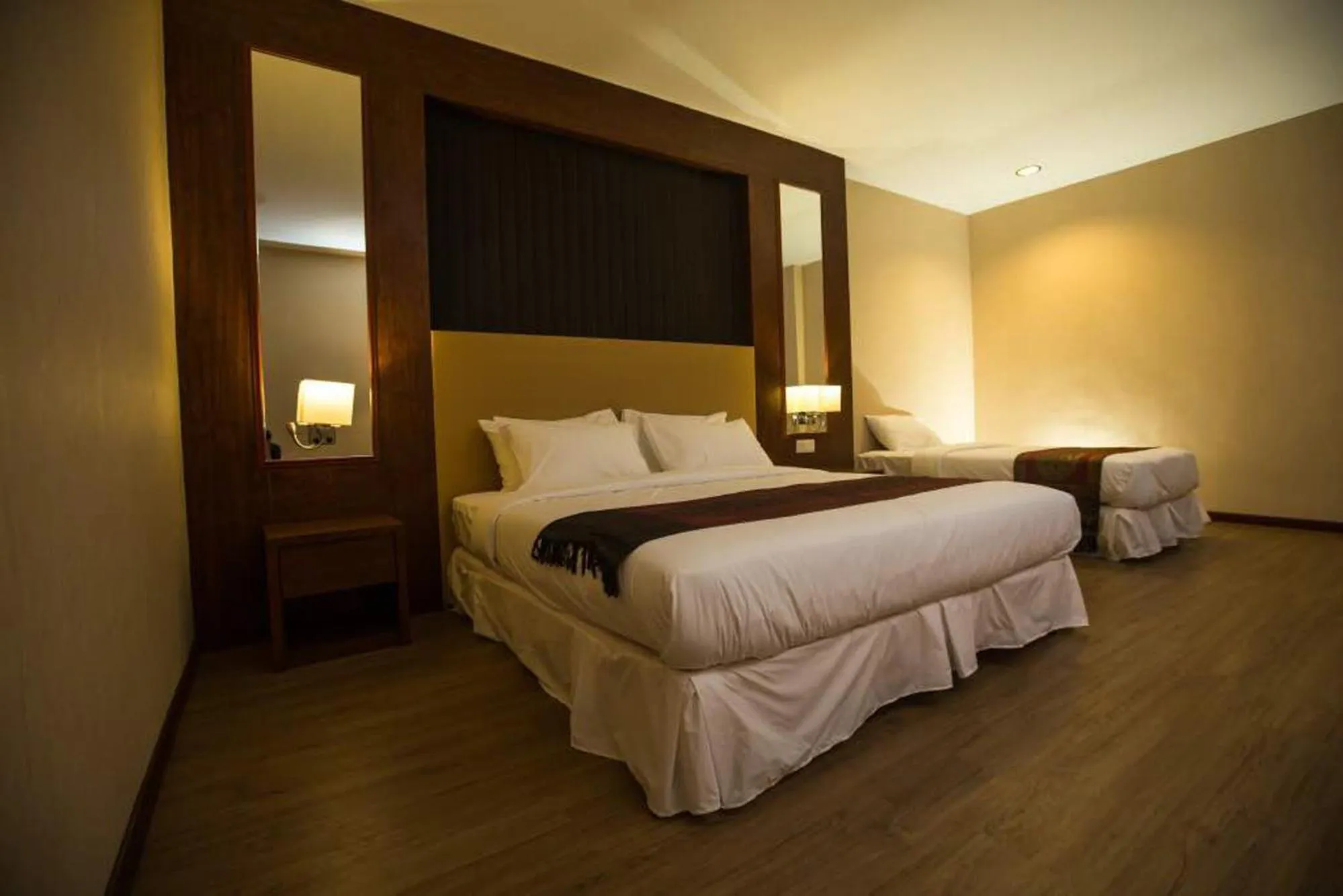 Bed in Hotel Pen Mutiara