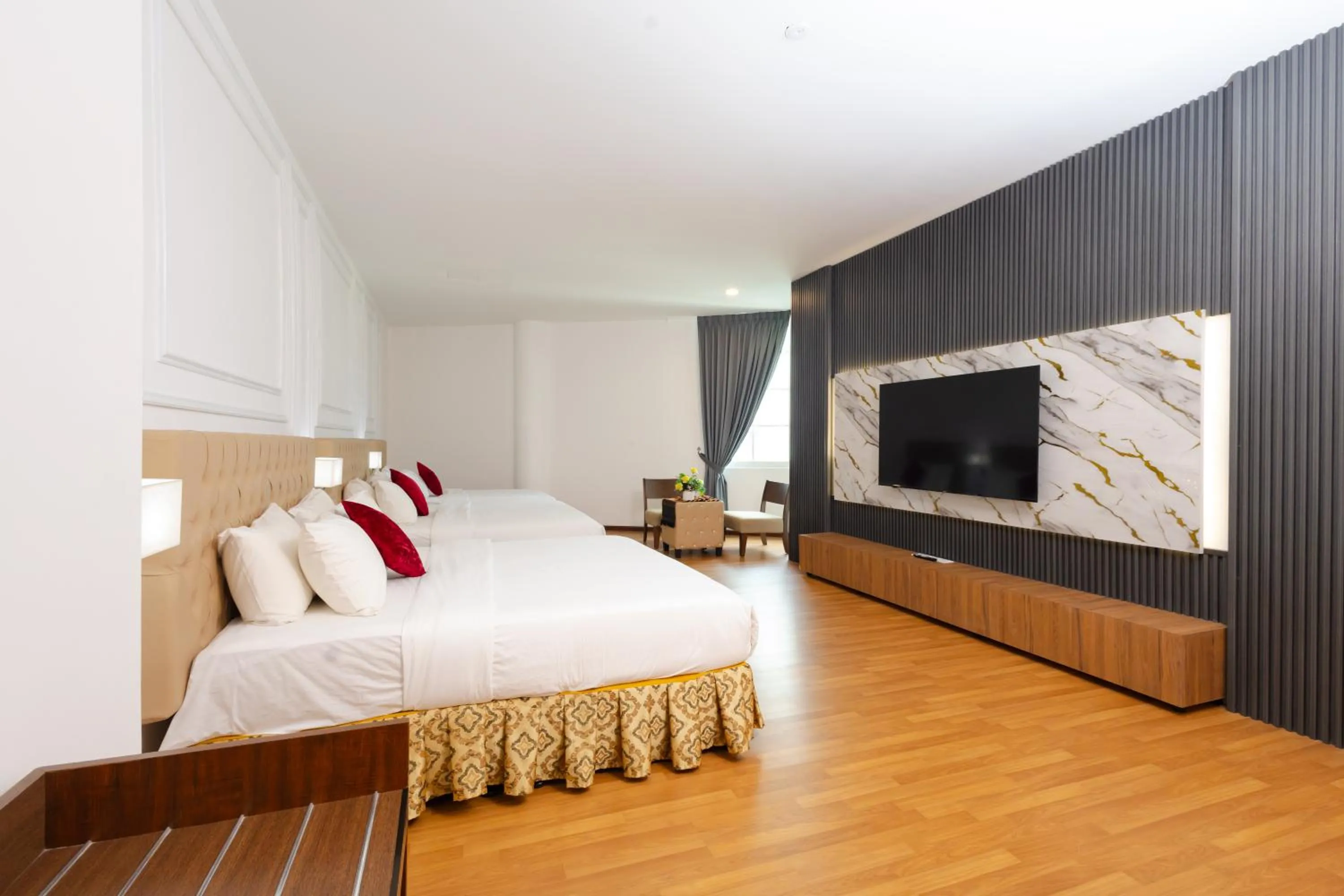 Bed in Hotel Pen Mutiara