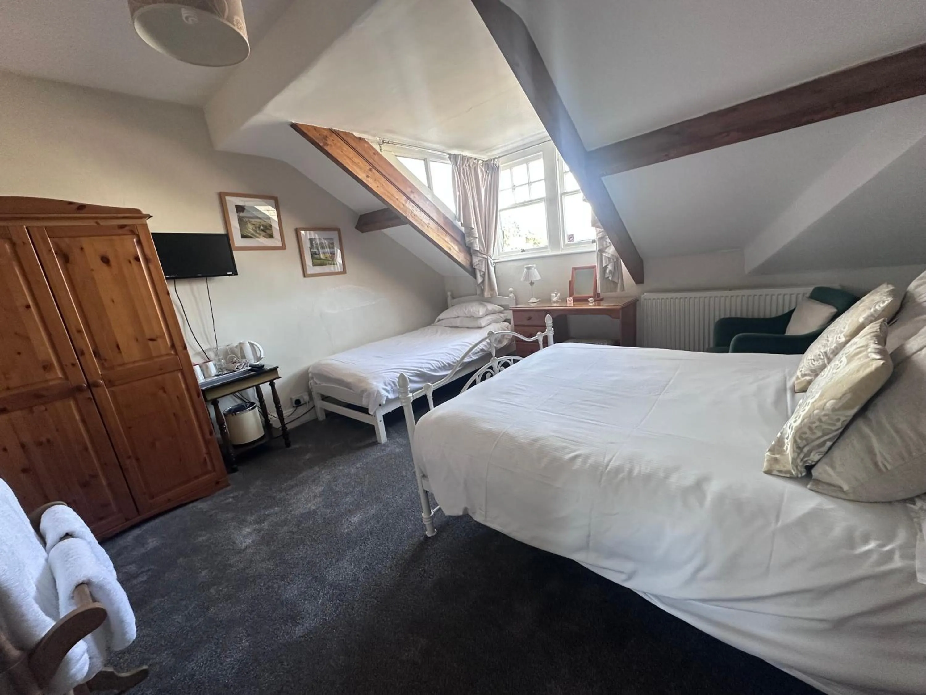 Bed in Kirkwood Guest House