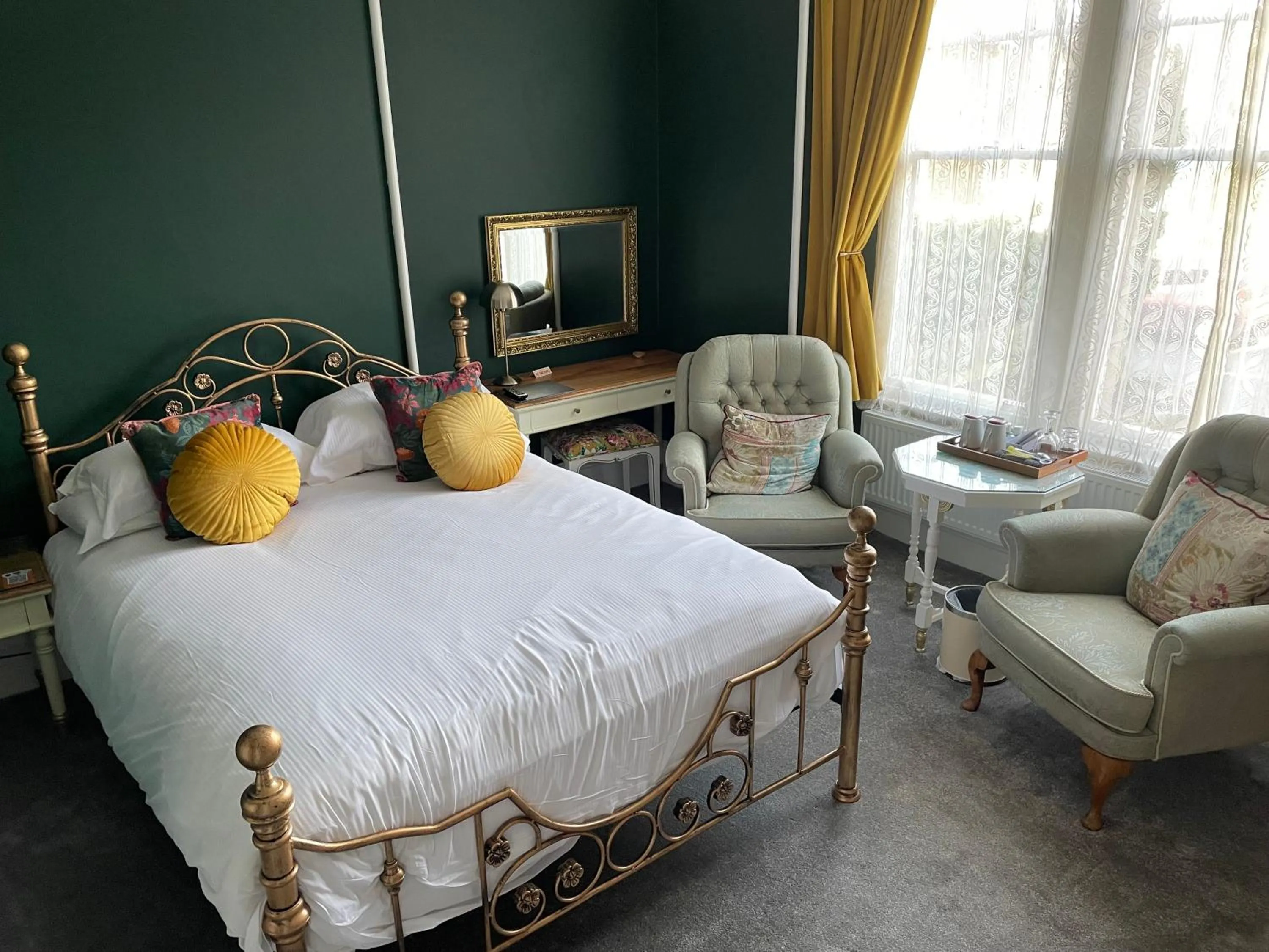 Bed in Kirkwood Guest House