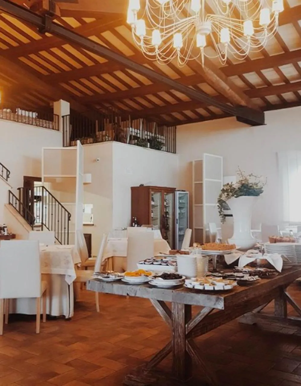 Italian breakfast in Il Baio Relais & Natural Spa