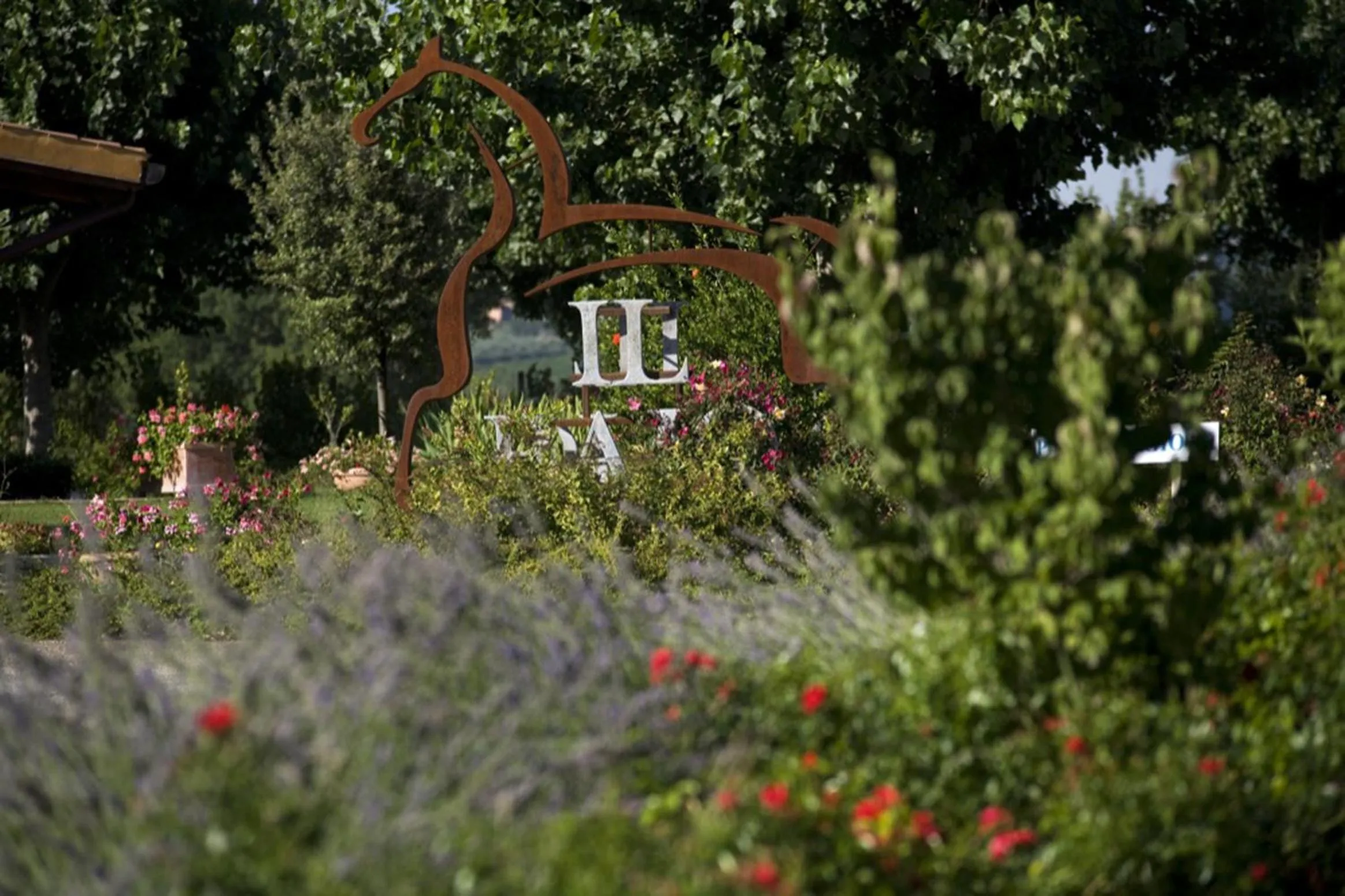 Garden in Il Baio Relais & Natural Spa