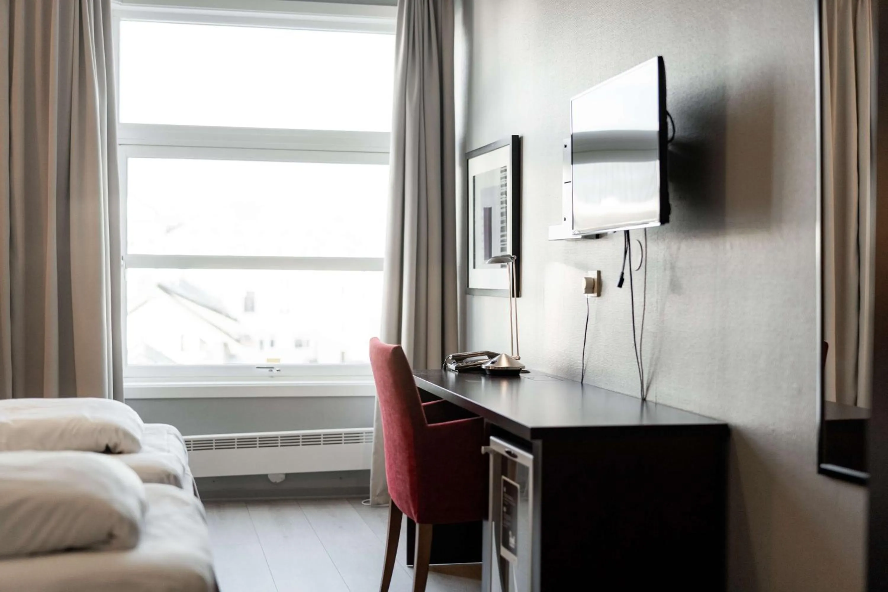 Bedroom in Scandic Kristiansund