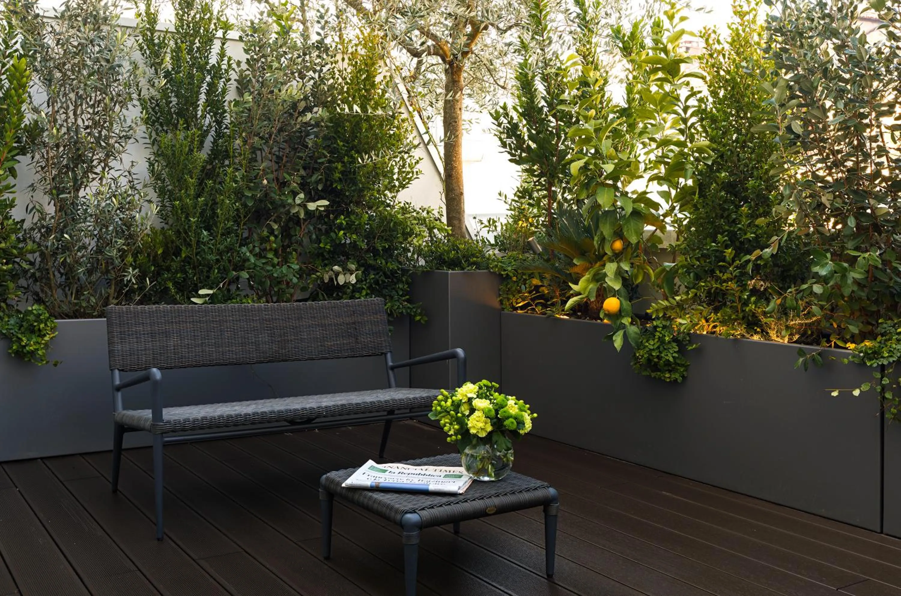 Balcony/Terrace in Magna Pars l'Hotel à Parfum