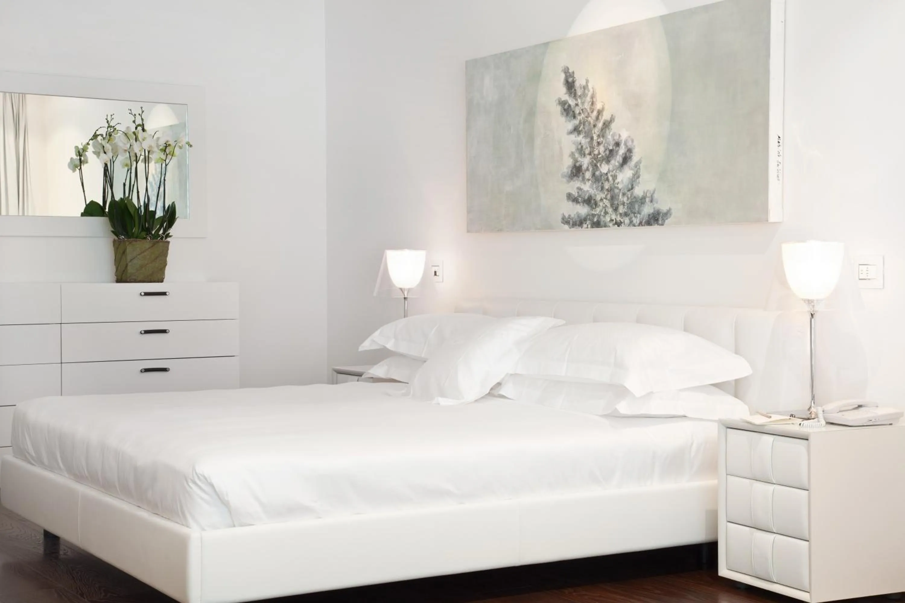 Bed in Magna Pars l'Hotel à Parfum