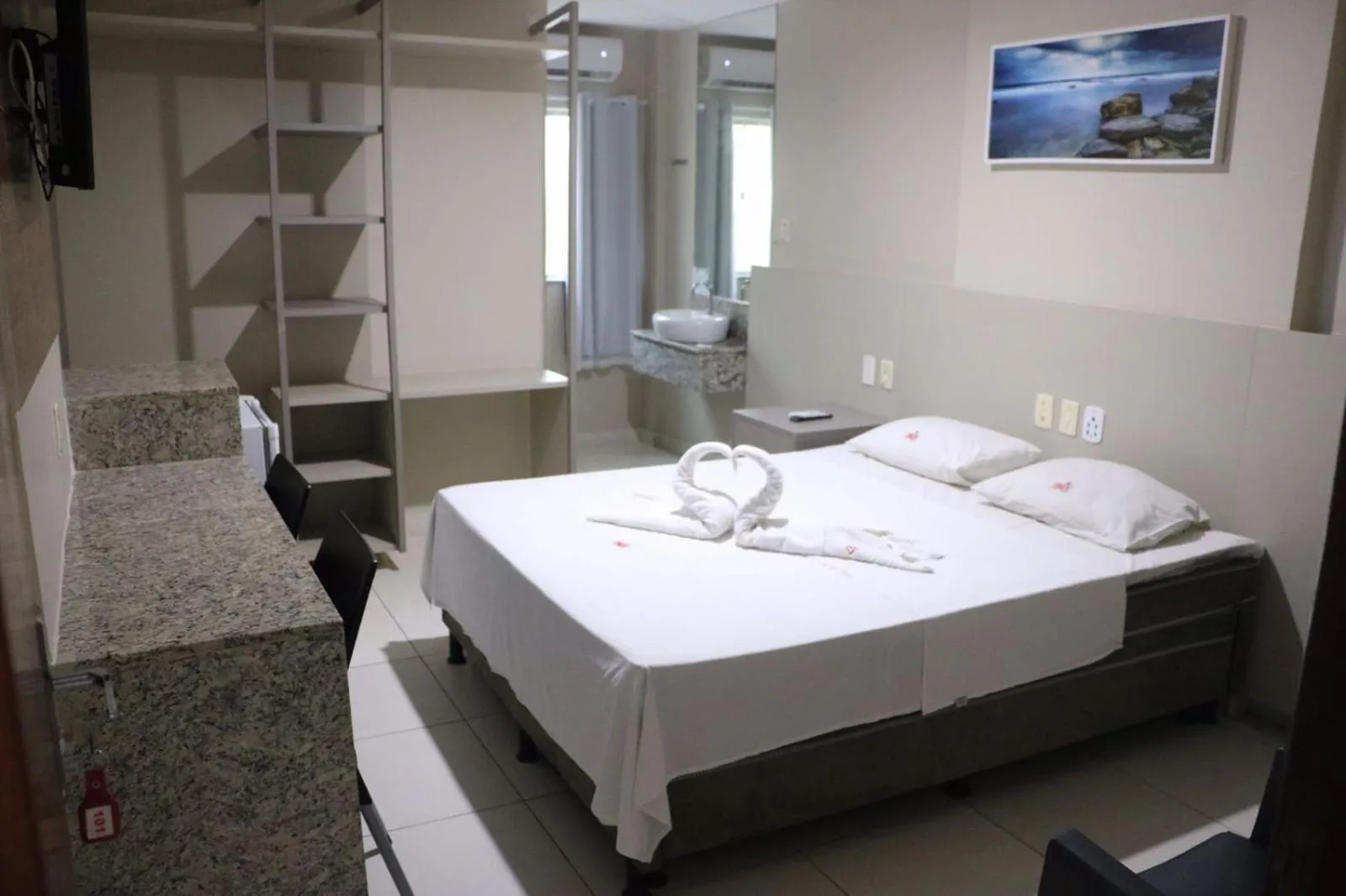 Photo of the whole room, Bed in Onix Hotel Aeroporto