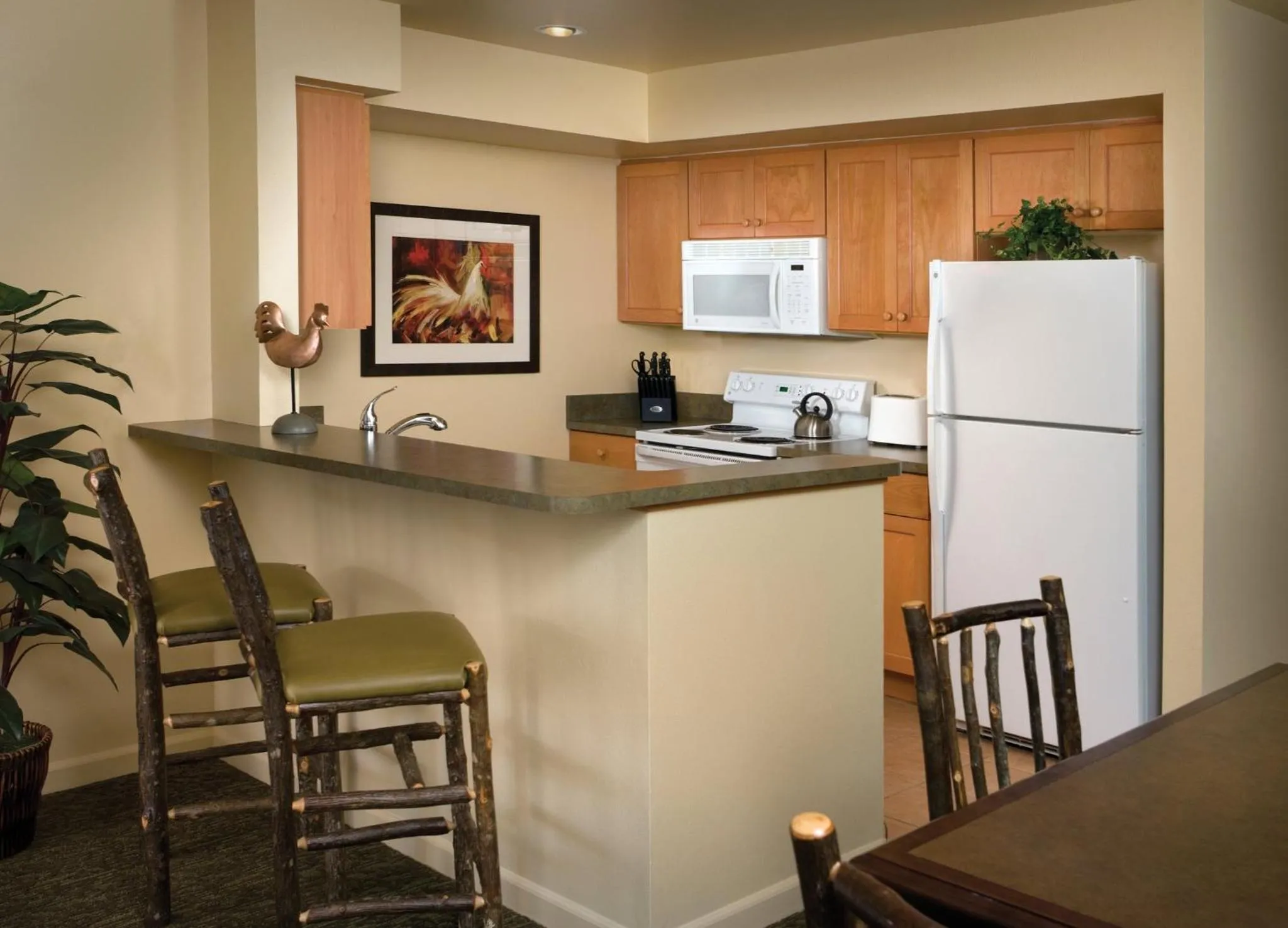 Kitchen or kitchenette in WorldMark Wolf Creek