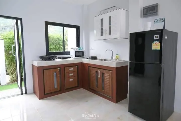 Kitchen or kitchenette in March Samui Resort