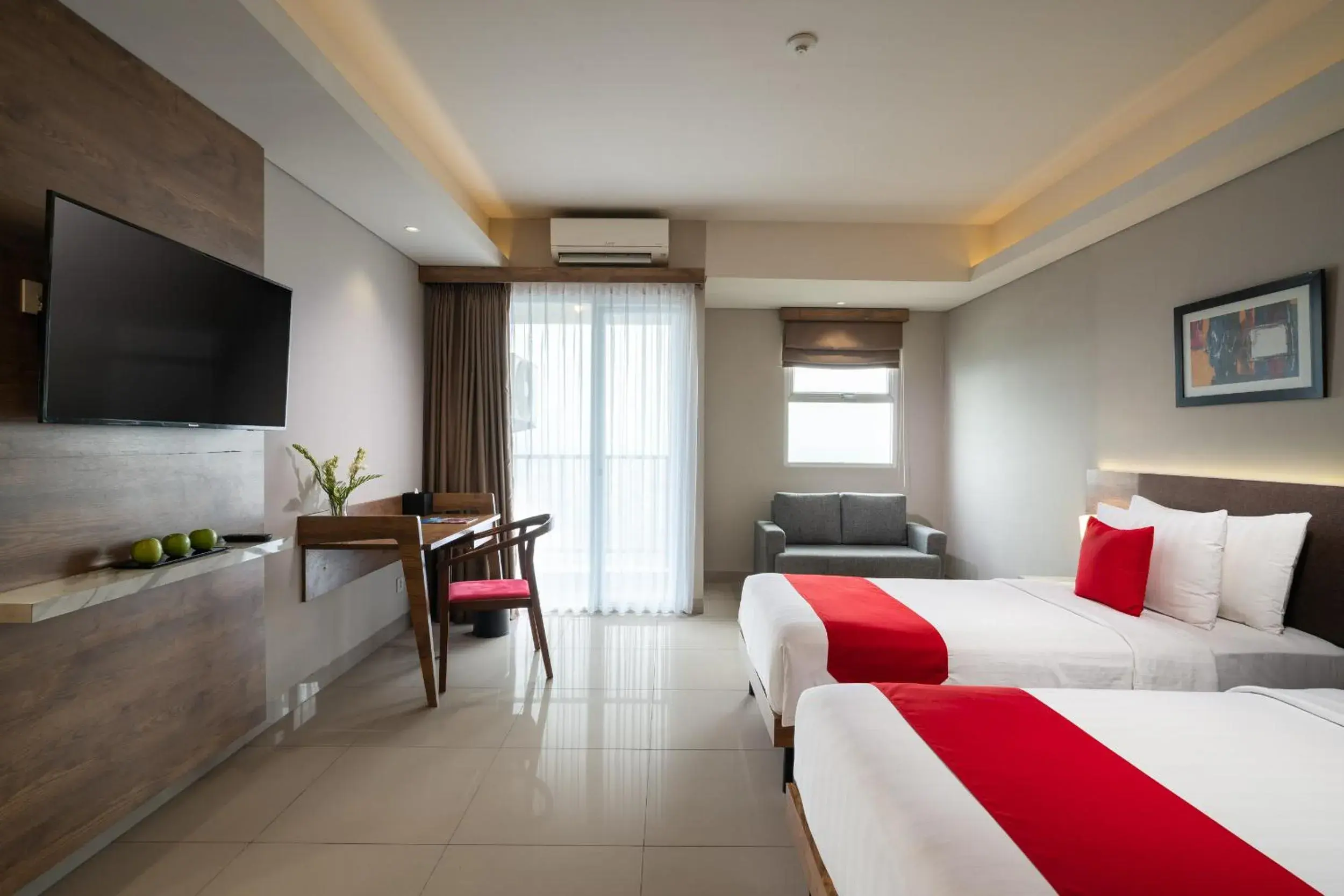 Deluxe Twin Room in Sahid Serpong Deluxe Twin Room in Sahid Serpong