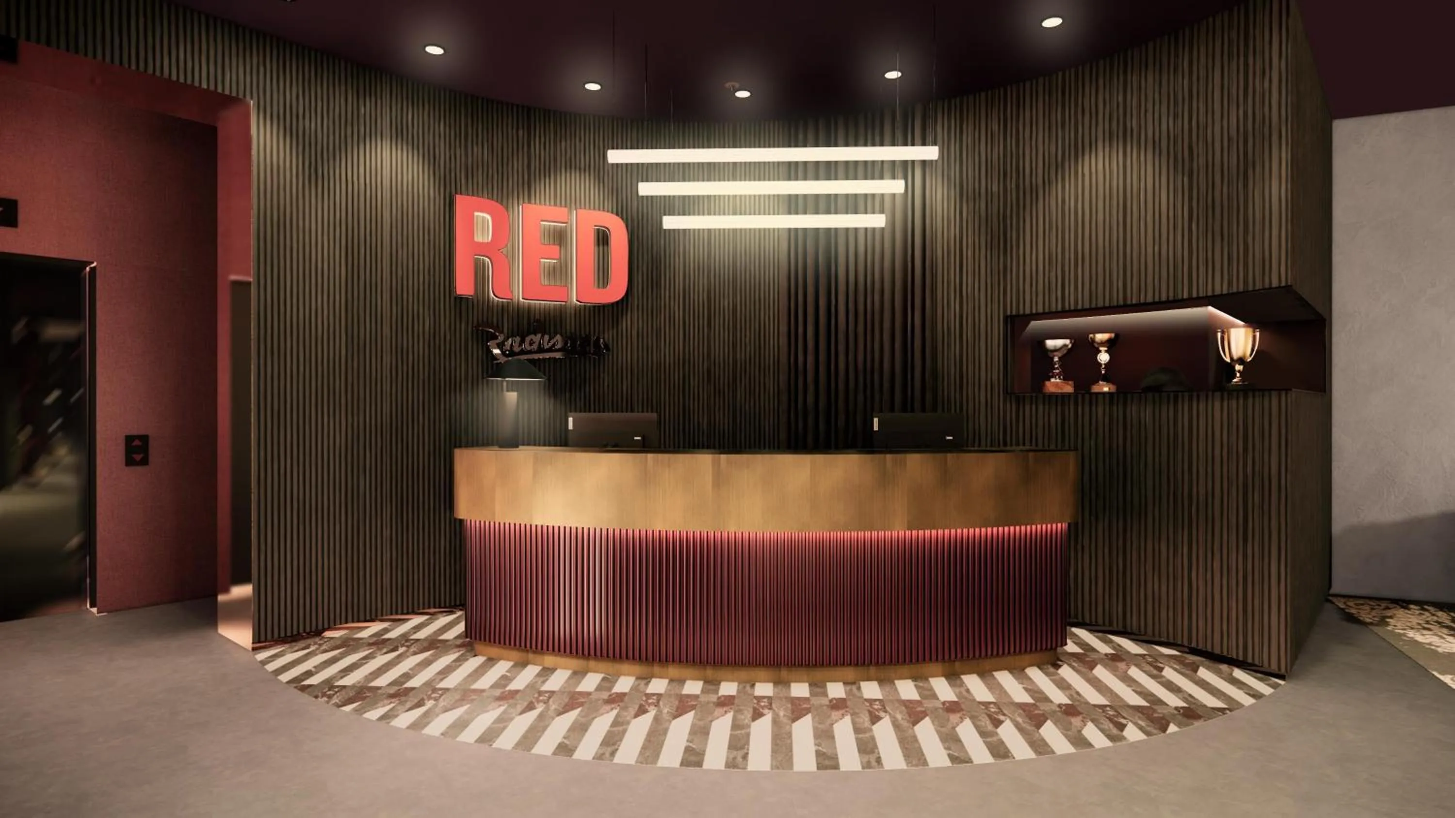Lobby or reception in Radisson RED London Twickenham