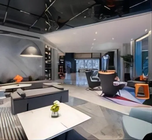 Seating area in Hampton By Hilton Hangzhou Future Sign Technology City