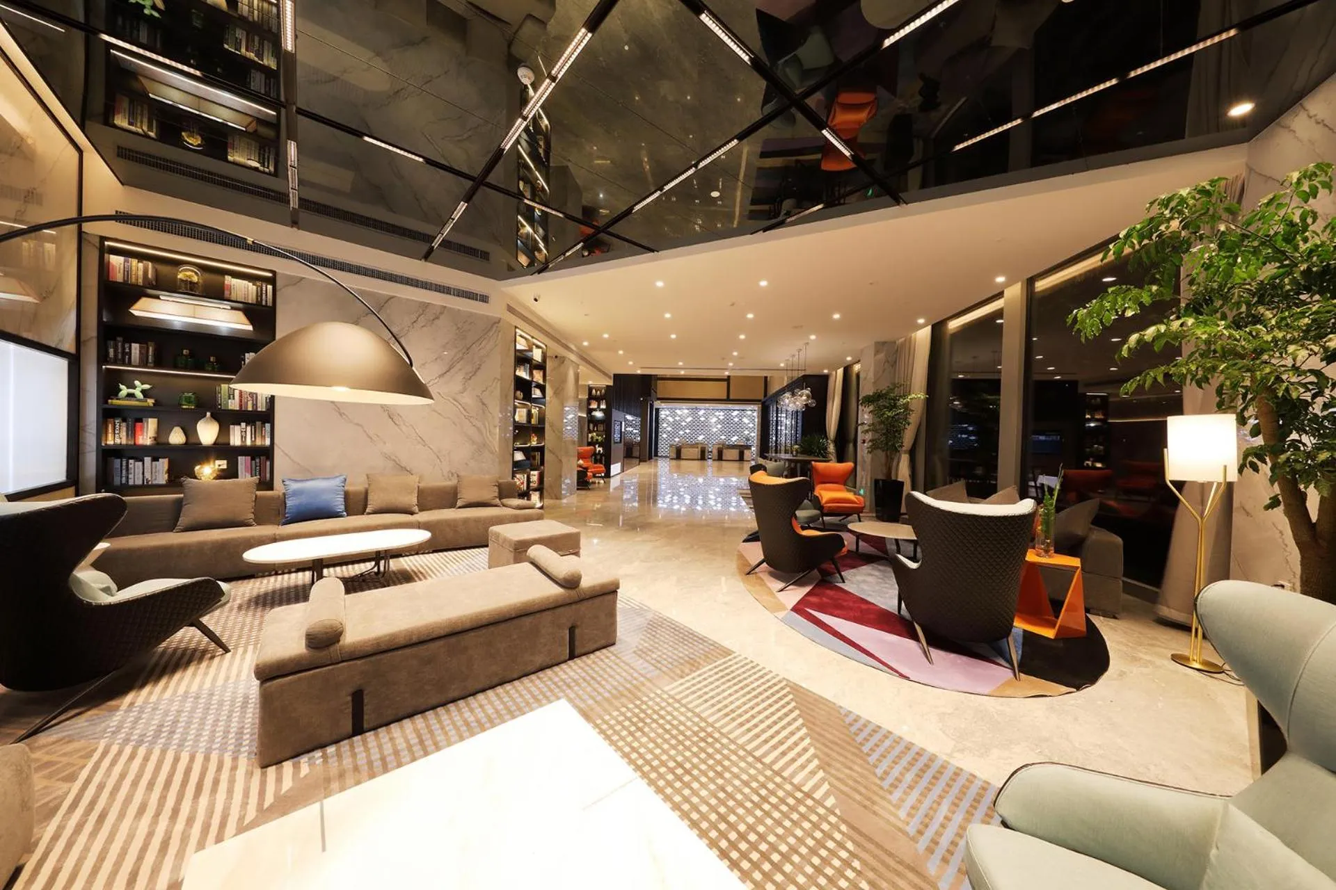 Lobby or reception in Hampton By Hilton Hangzhou Future Sign Technology City