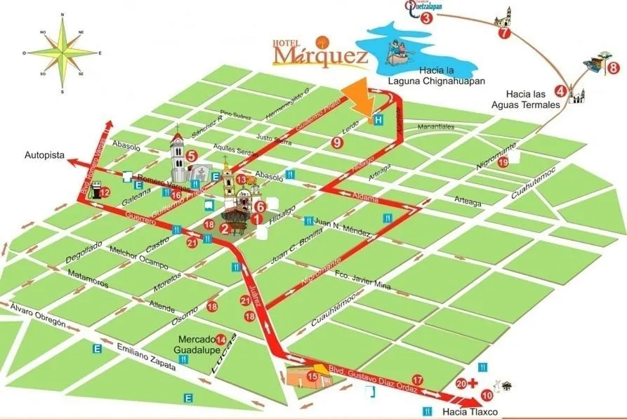 Off site in Hotel Márquez