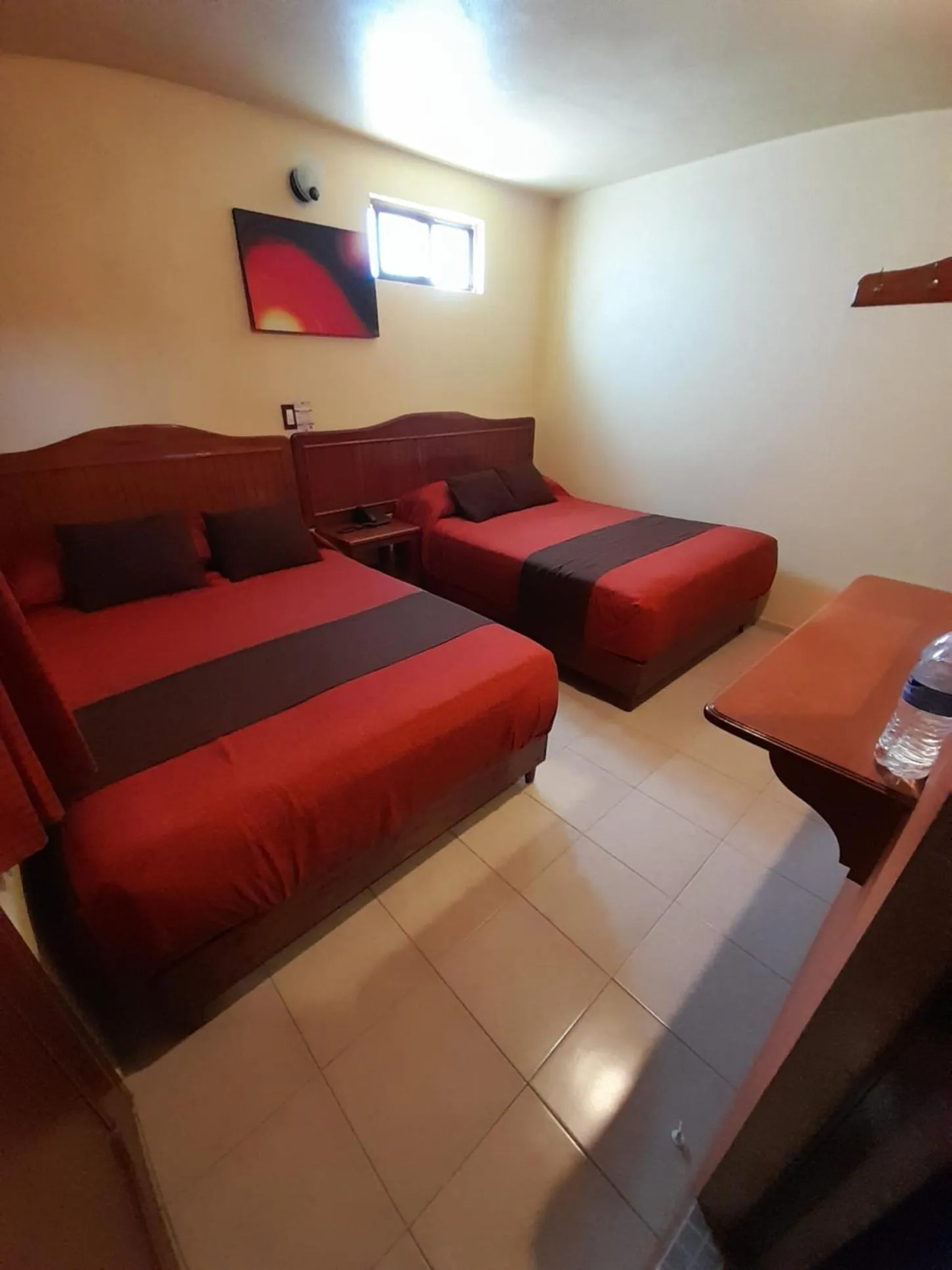 Bed in Hotel Márquez