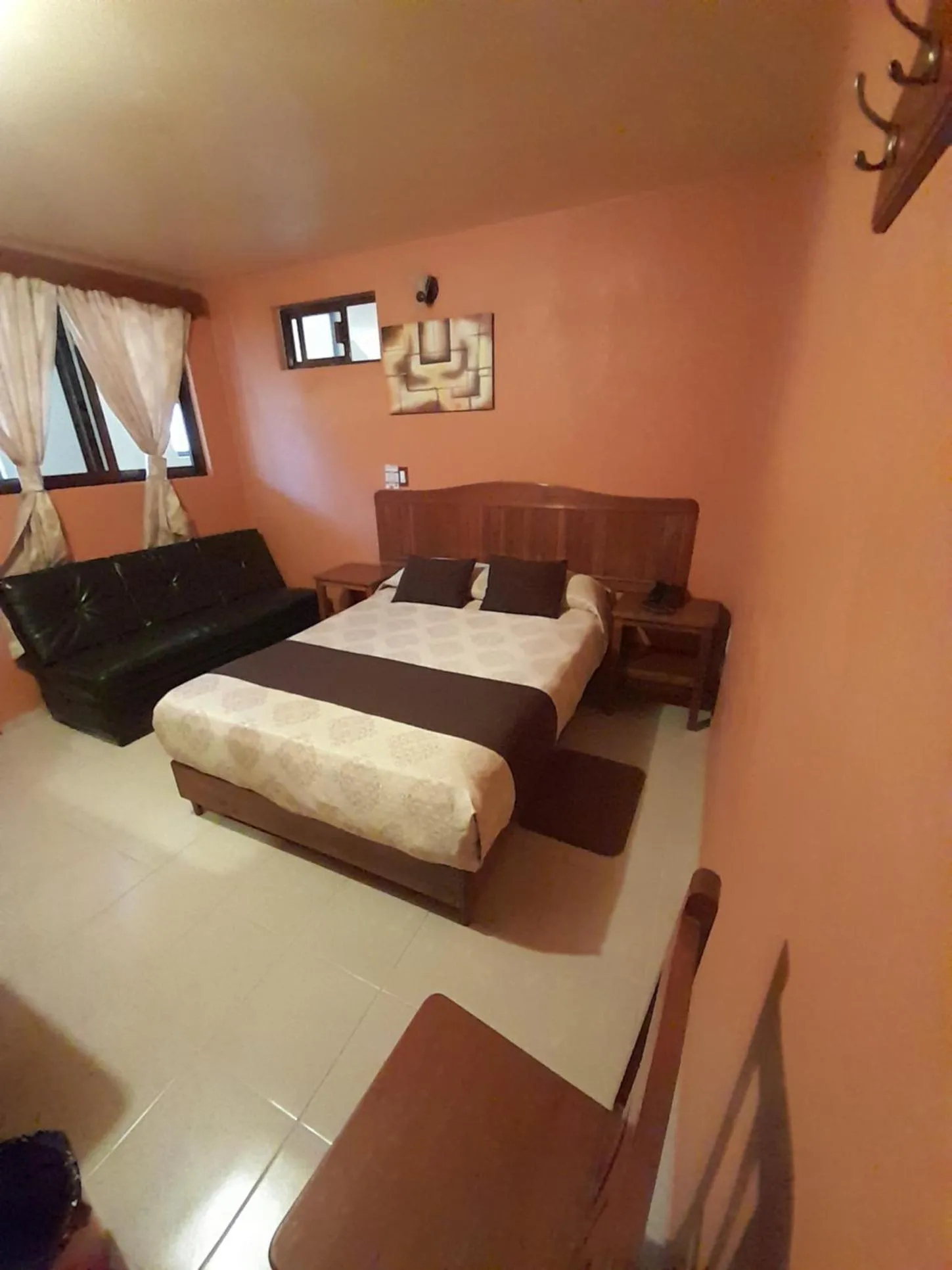 Bed in Hotel Márquez