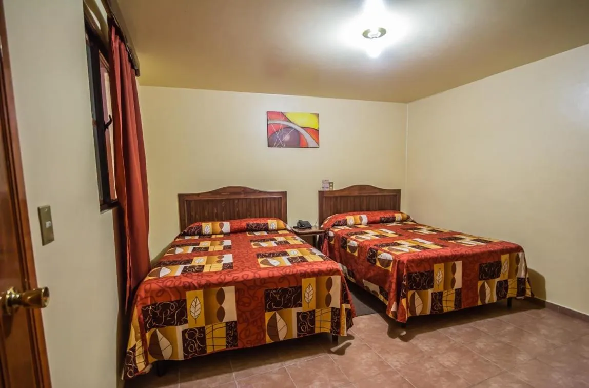 Bed in Hotel Márquez