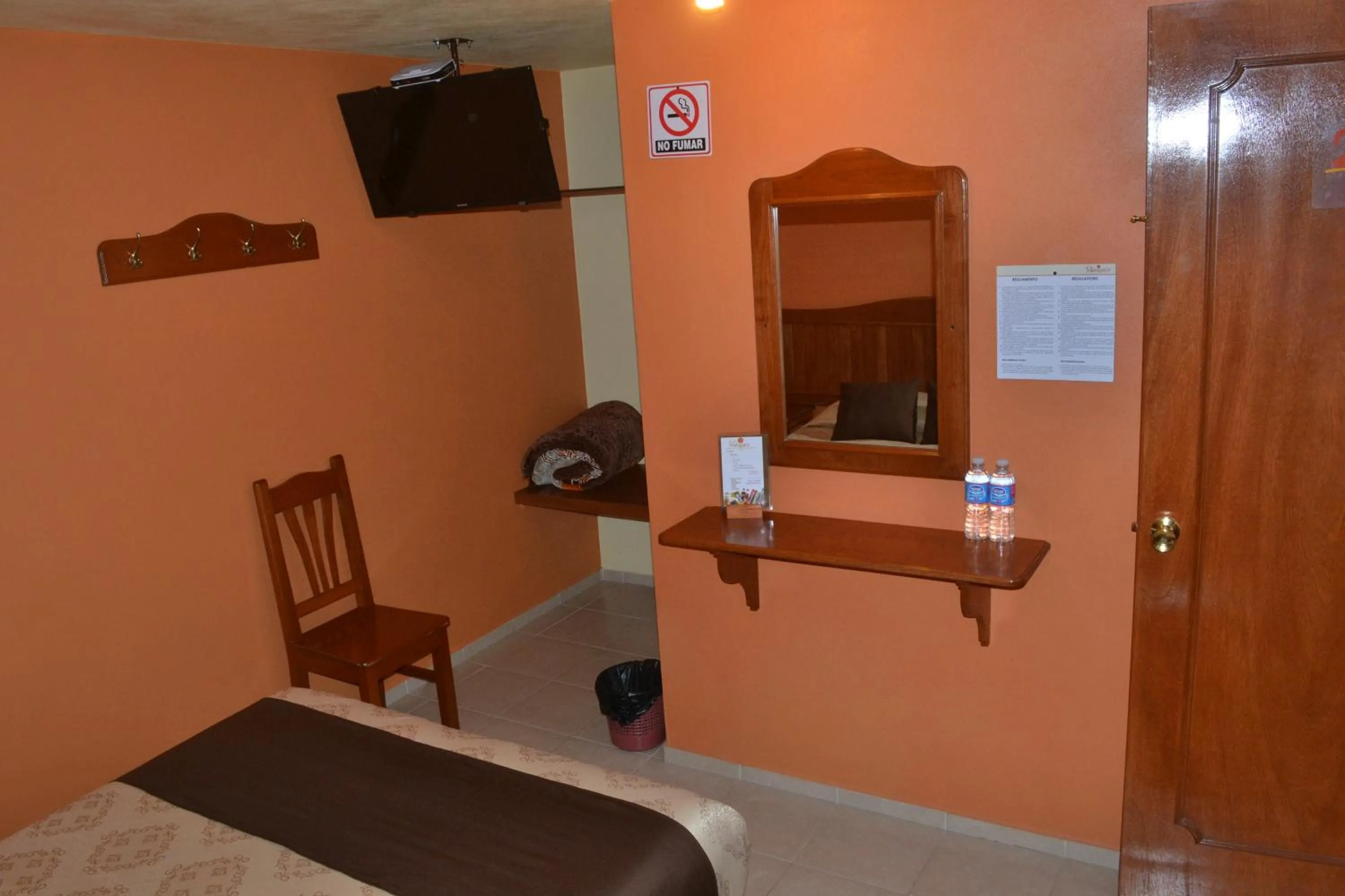 Bed in Hotel Márquez