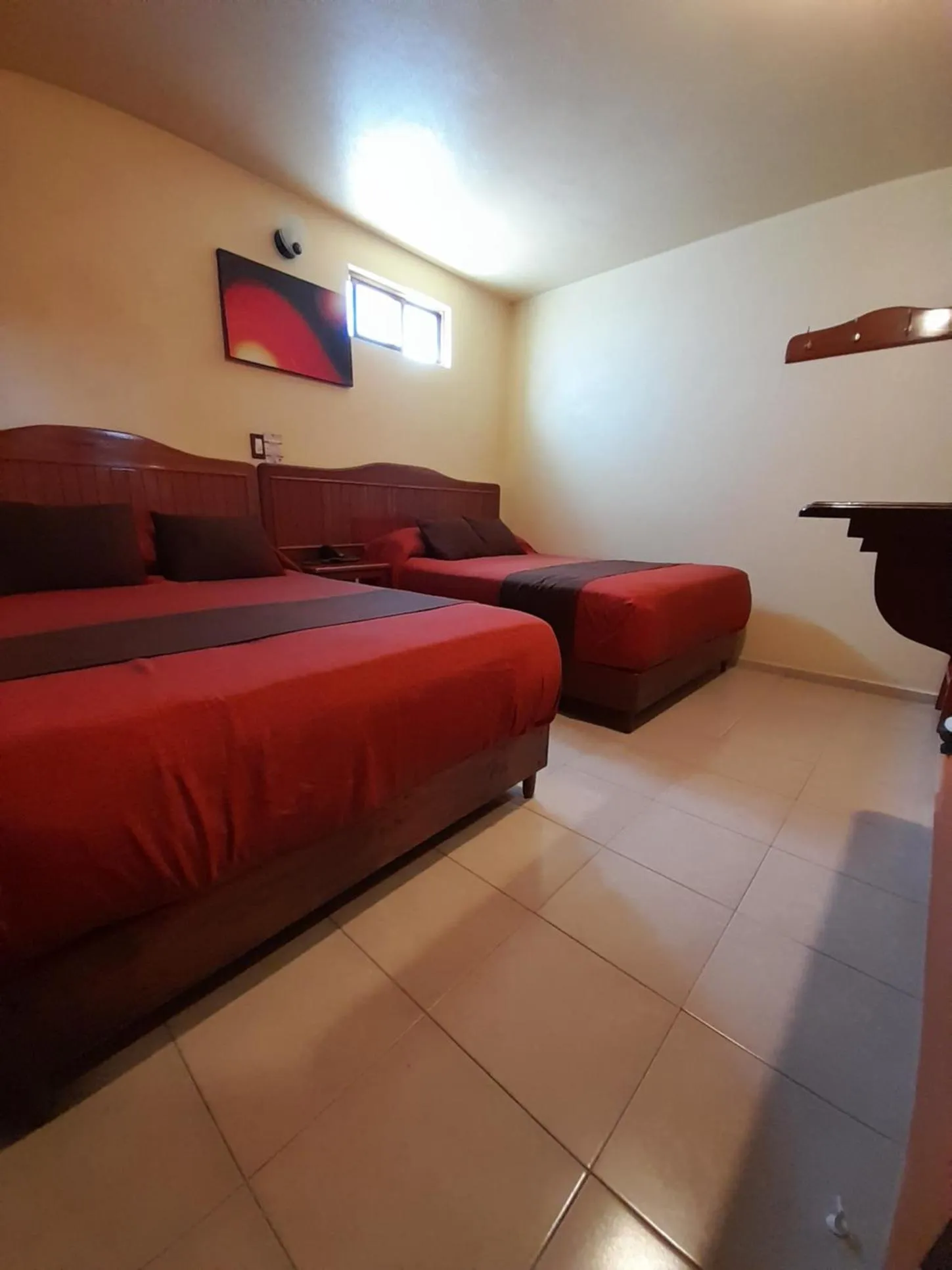 Bed in Hotel Márquez