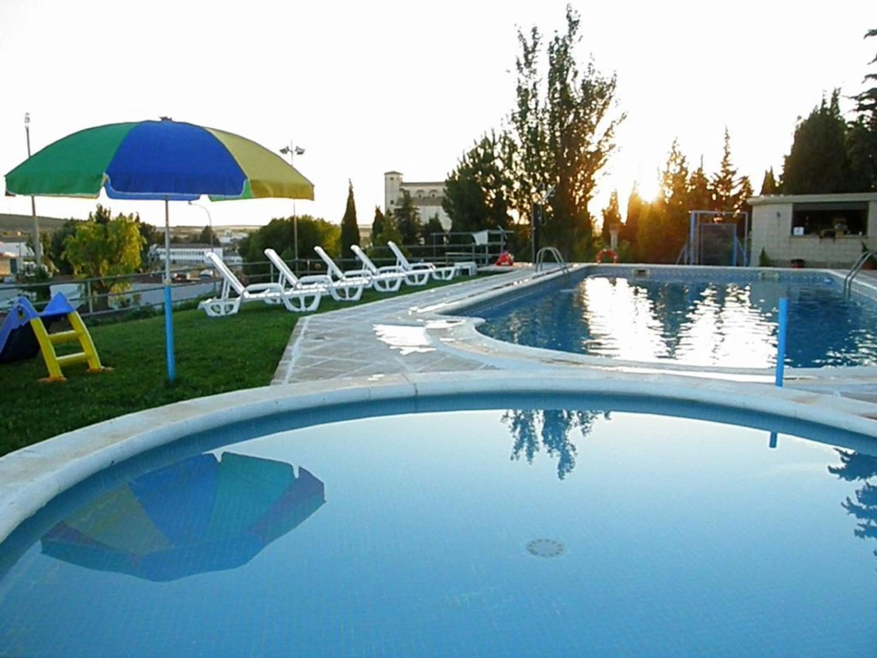 Swimming pool in Hotel El Prado by Vivere Stays