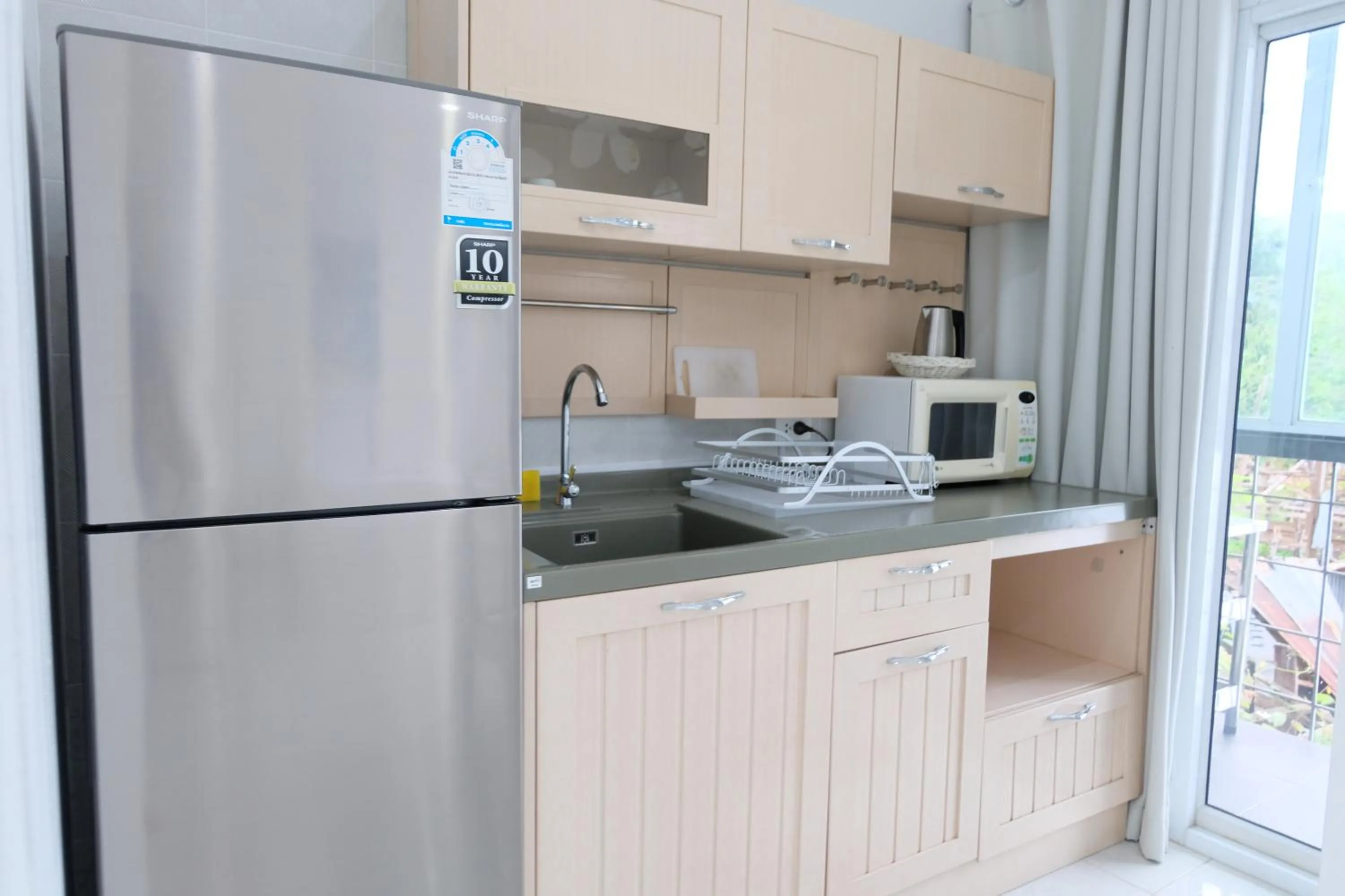 Kitchen or kitchenette in Baan Poon Garden