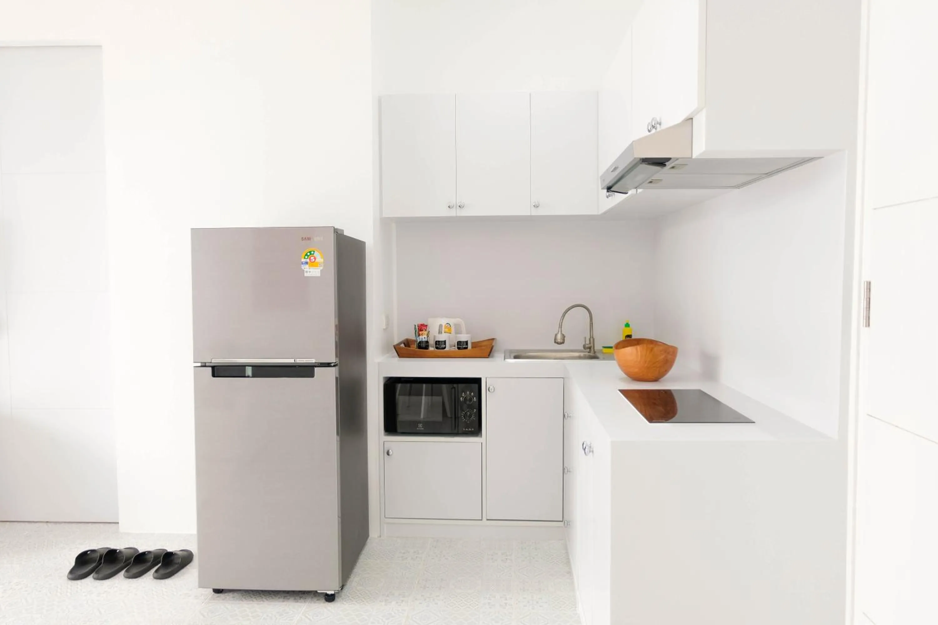 Kitchen or kitchenette in Baan Poon Garden