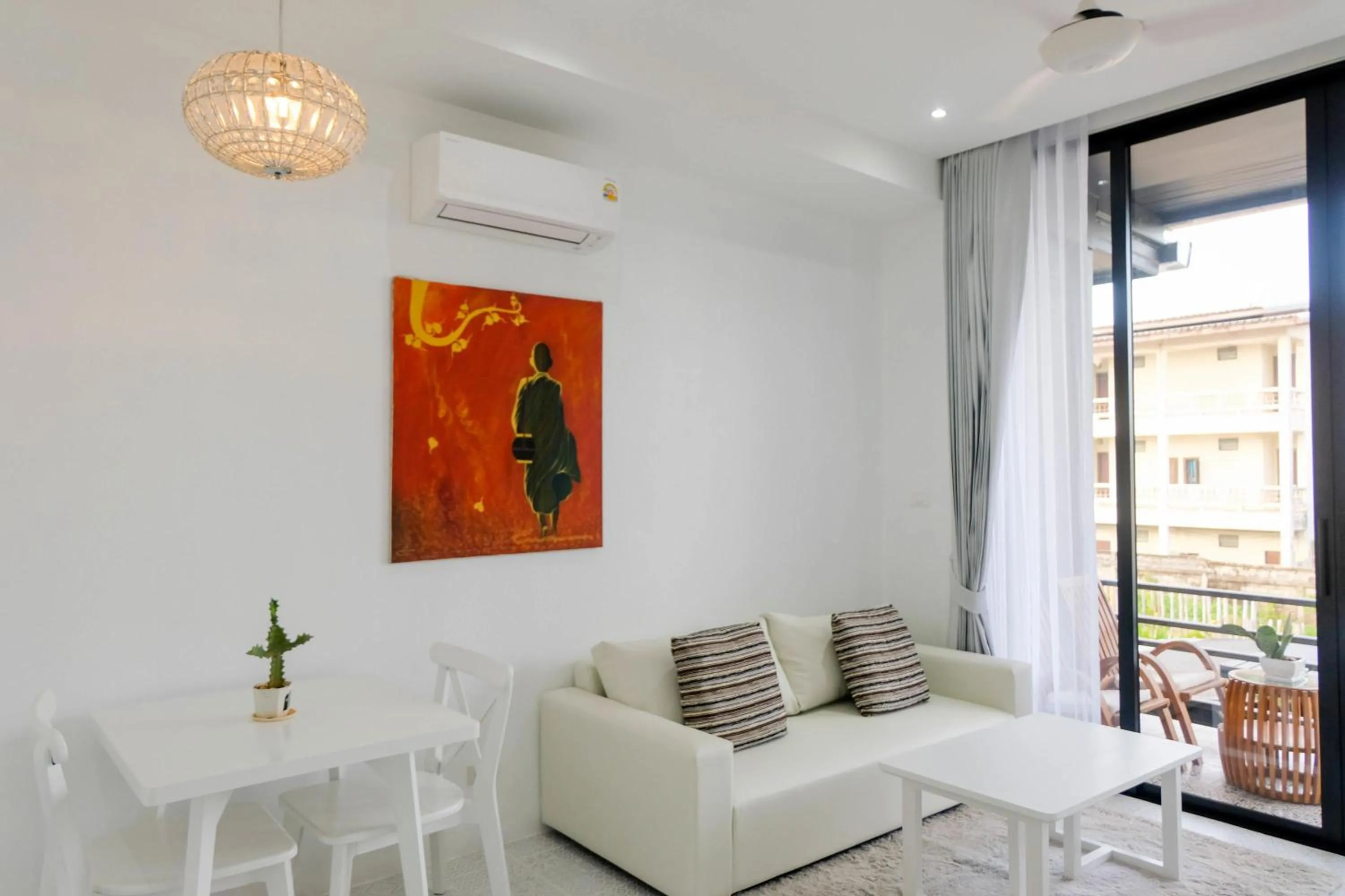 Living room in Baan Poon Garden