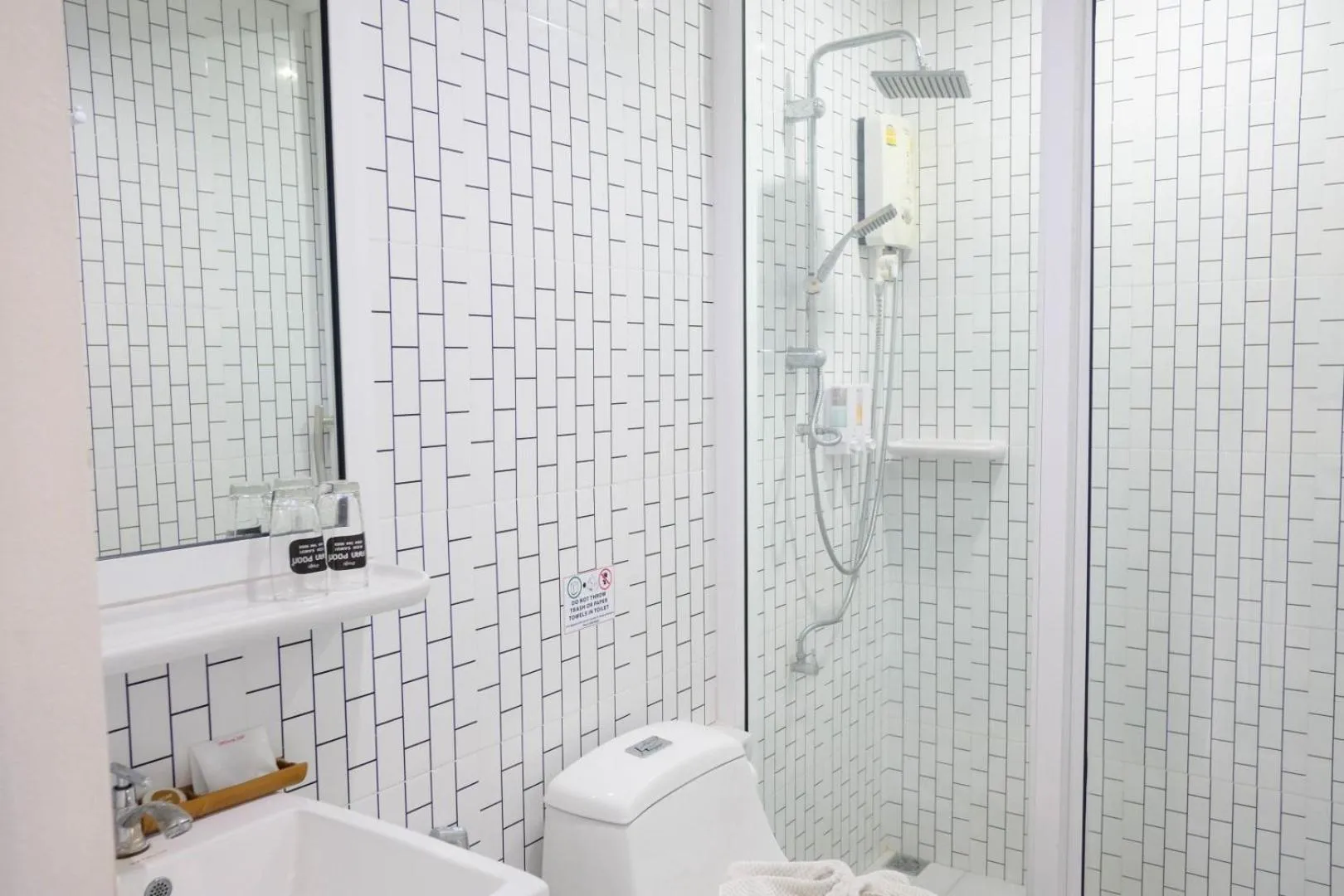 Shower in Baan Poon Garden