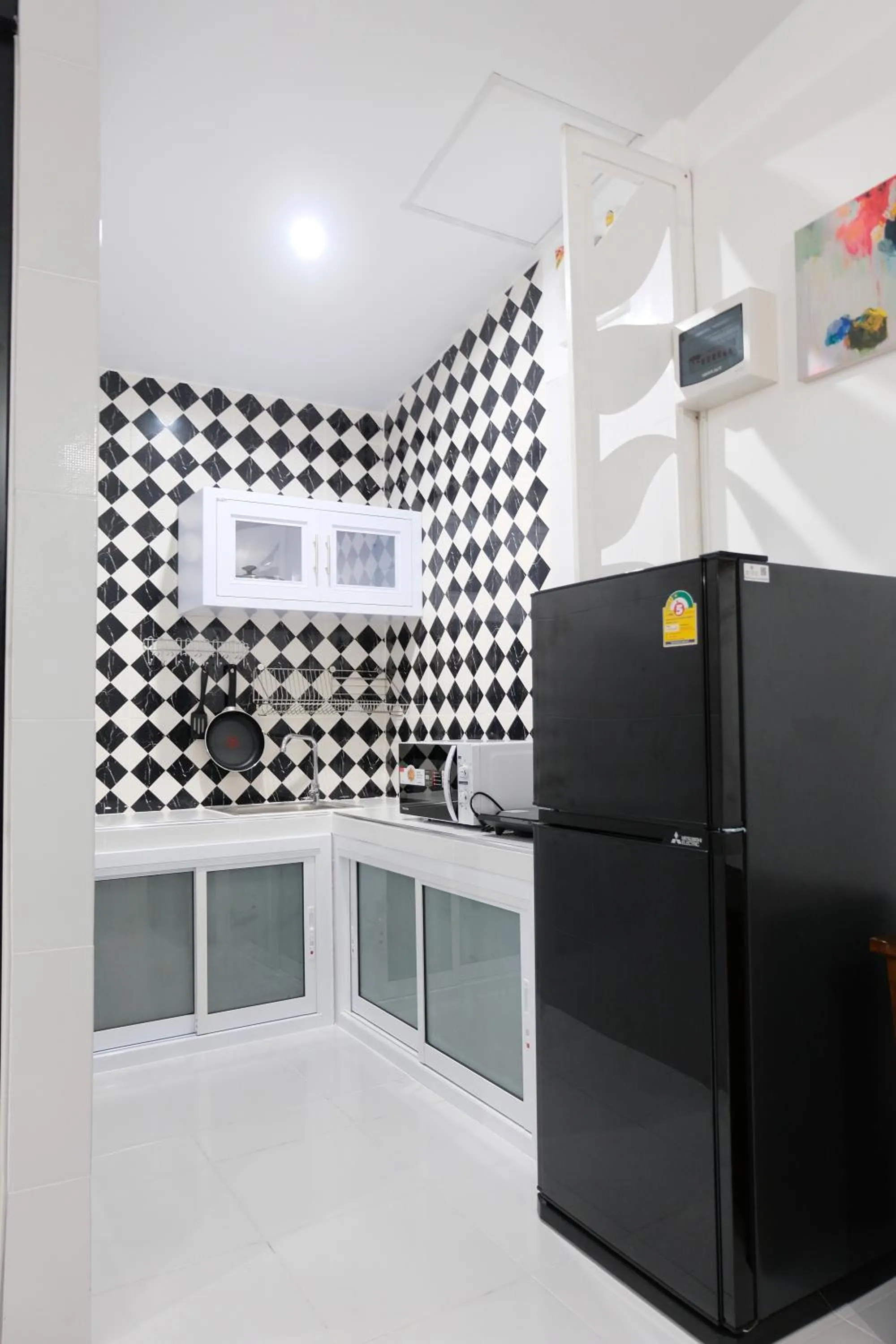 Kitchen or kitchenette in Baan Poon Garden