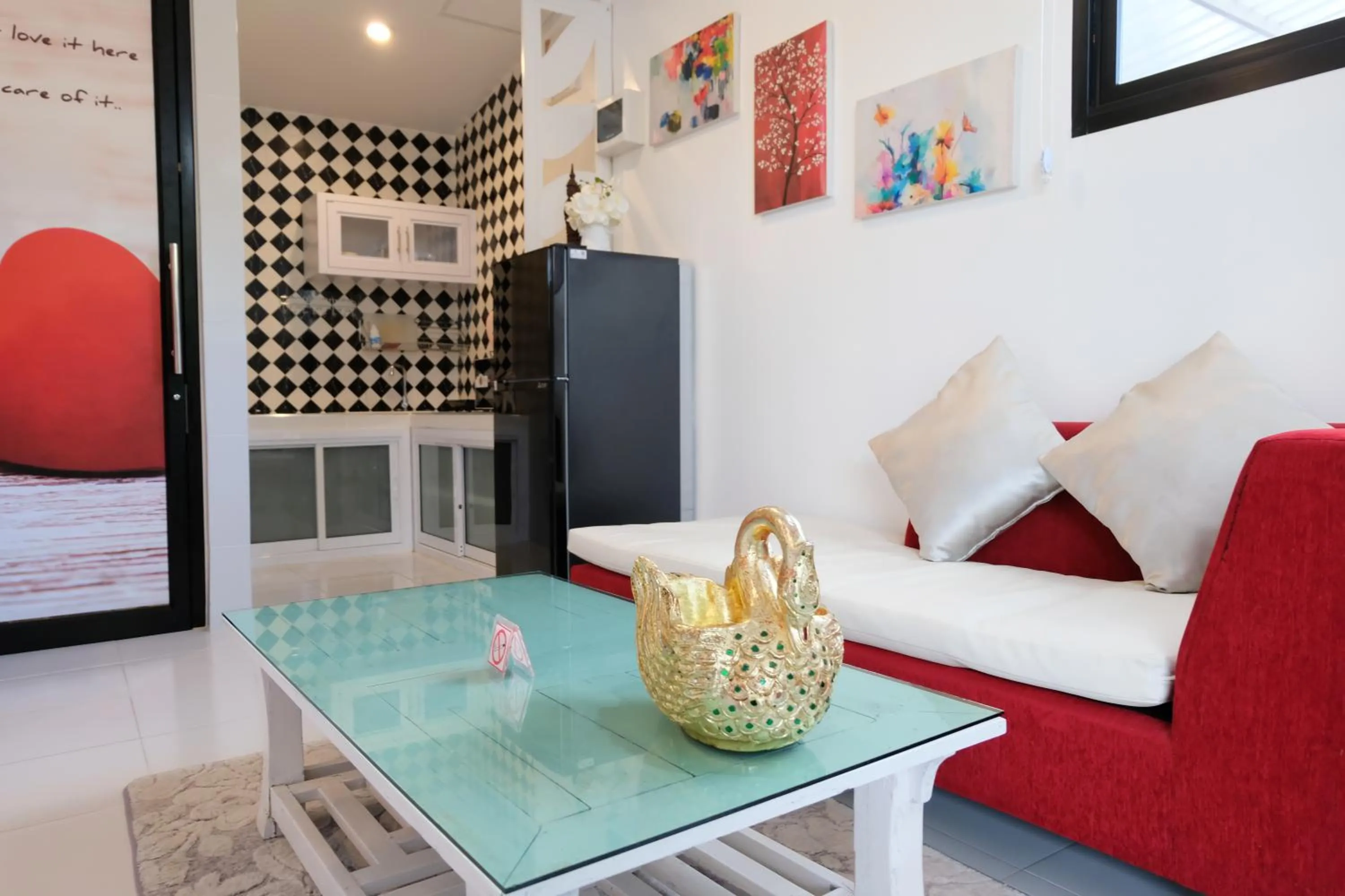 Living room in Baan Poon Garden