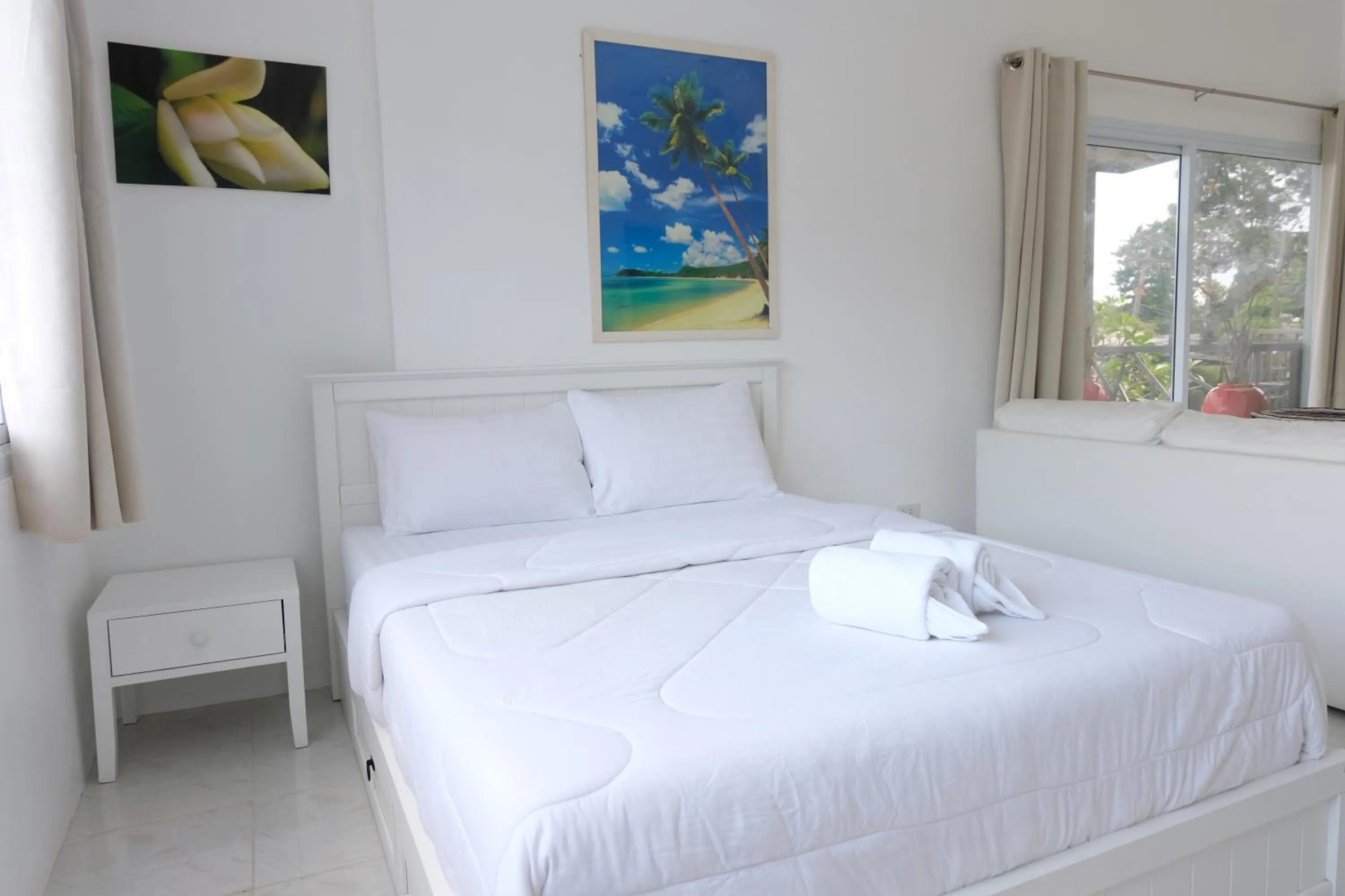 Bed in Baan Poon Garden