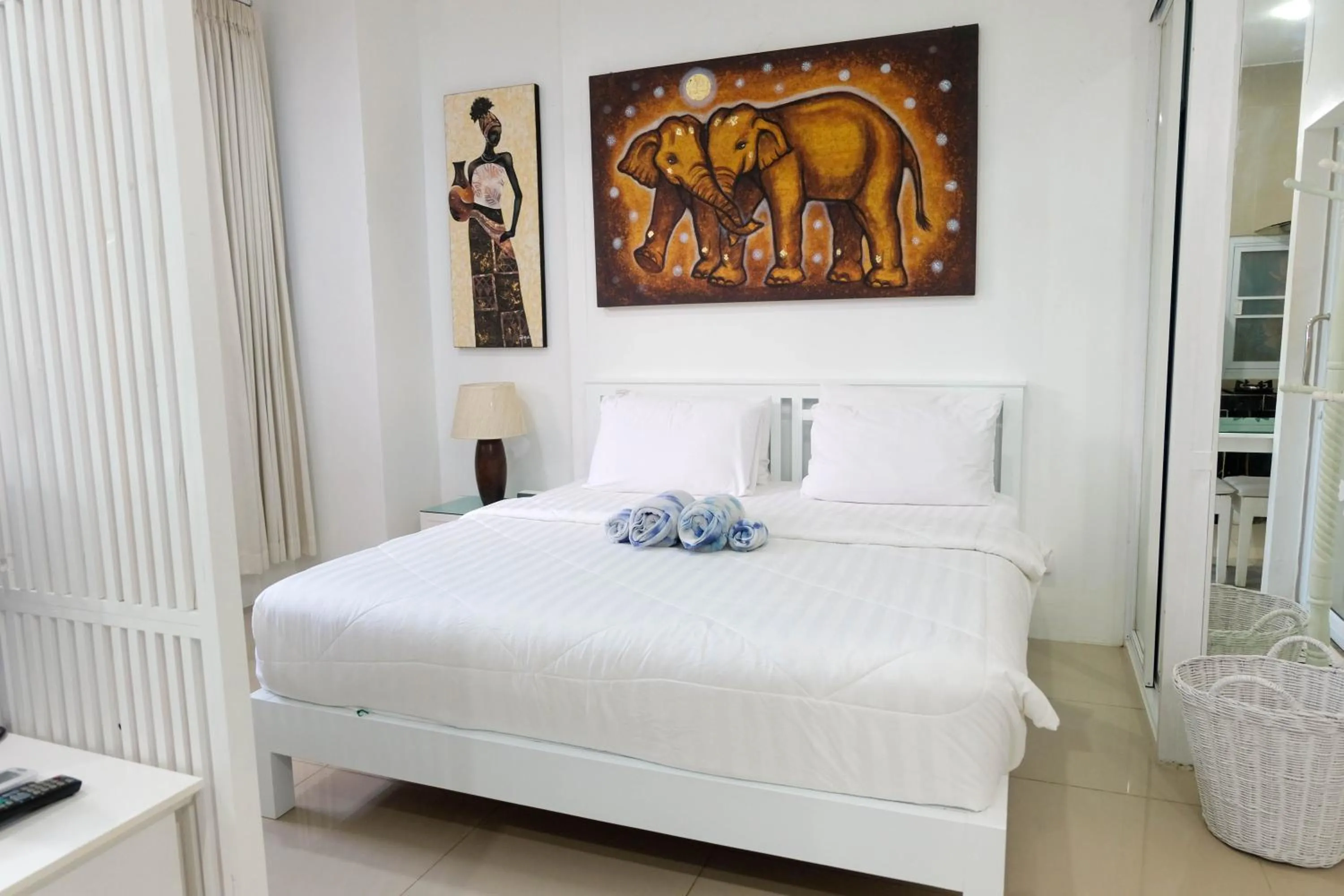 Bed in Baan Poon Garden