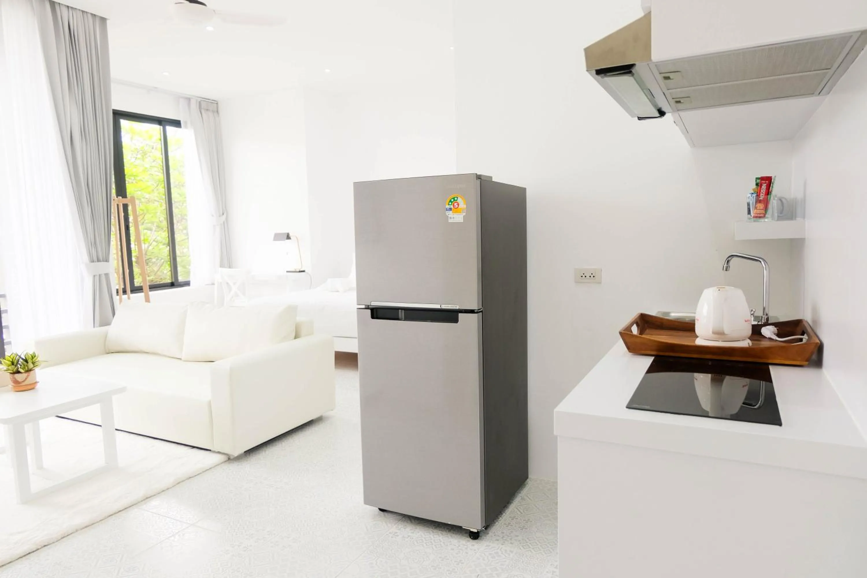 Kitchen or kitchenette in Baan Poon Garden