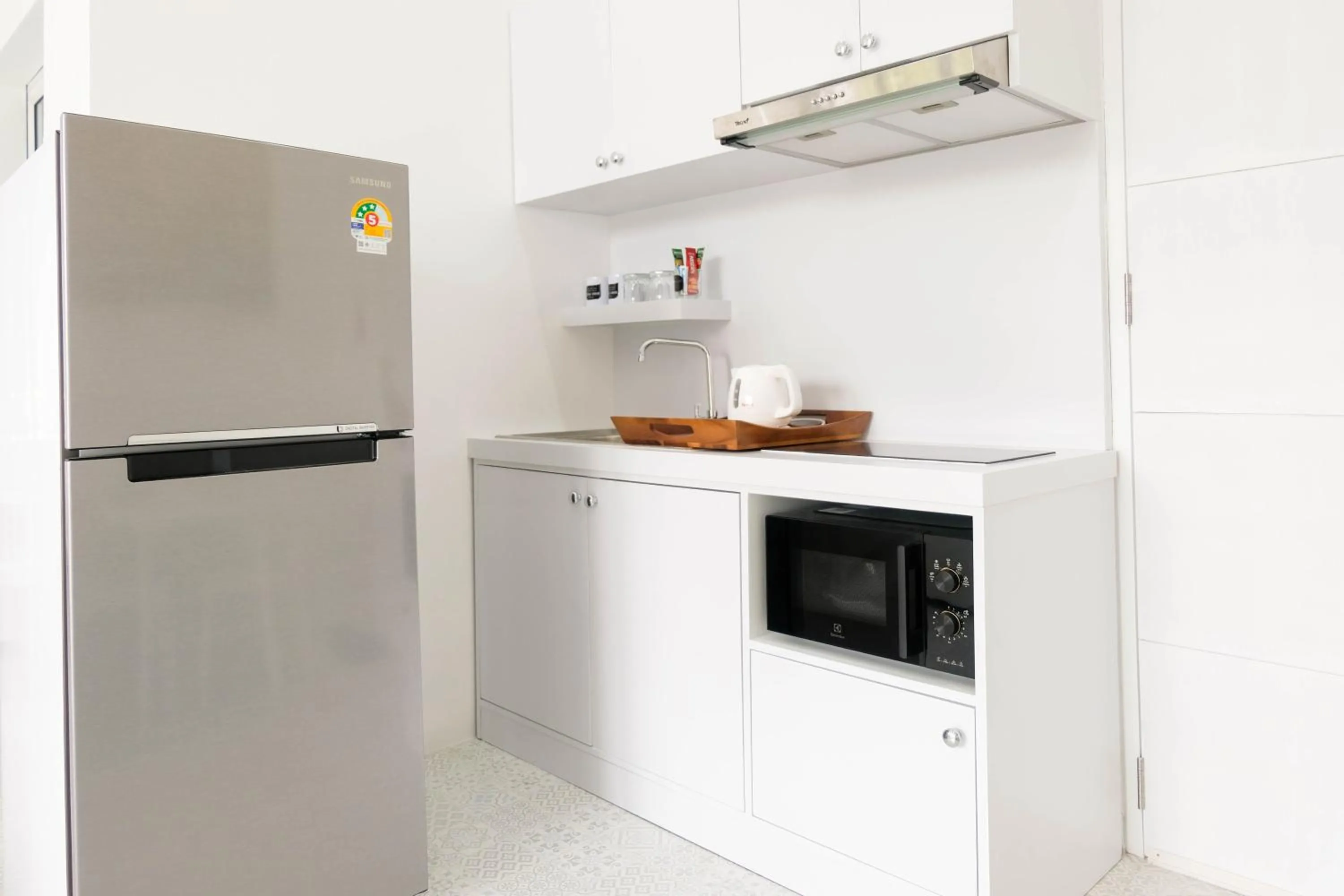 Kitchen or kitchenette in Baan Poon Garden