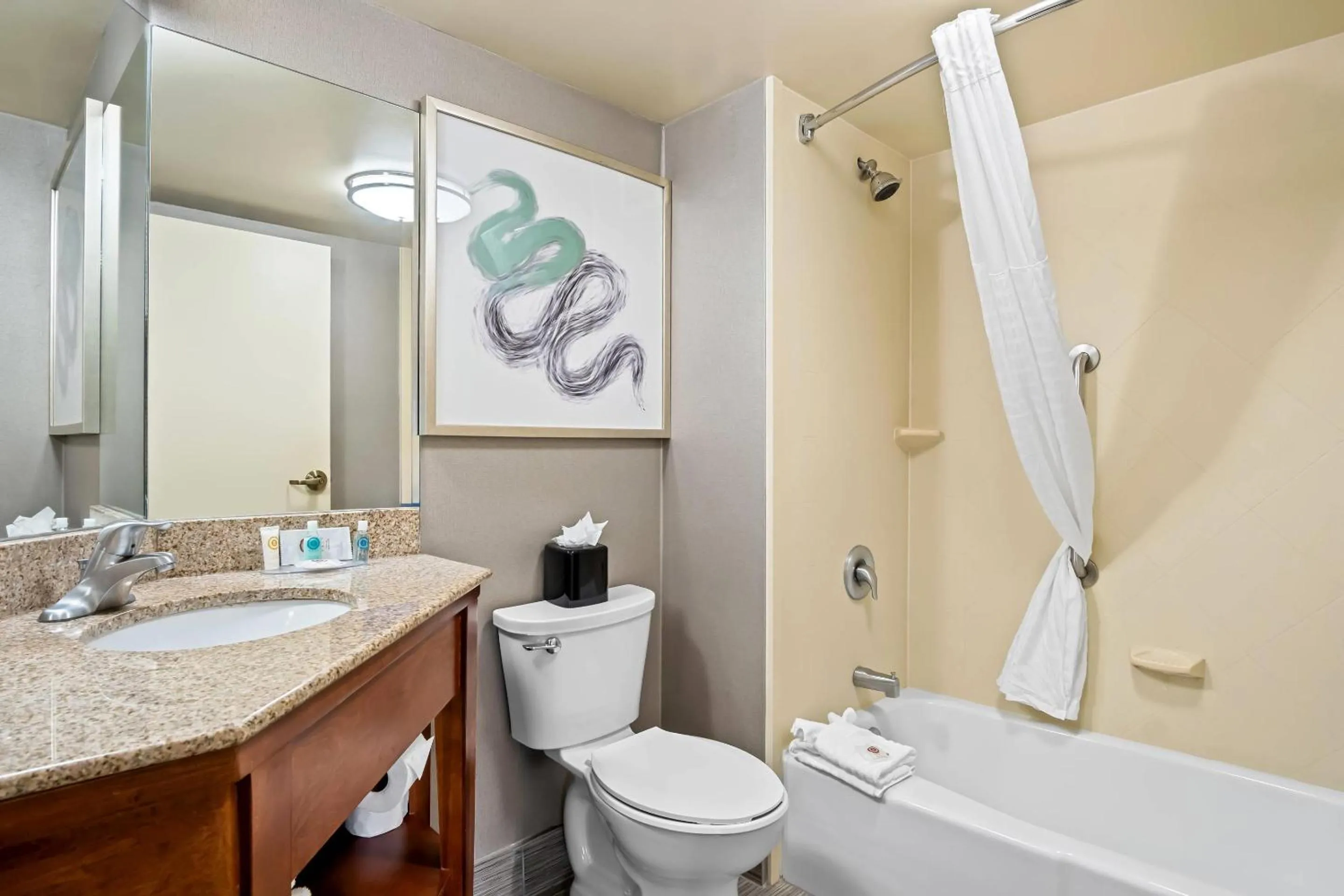 Bedroom in Comfort Inn Cadillac