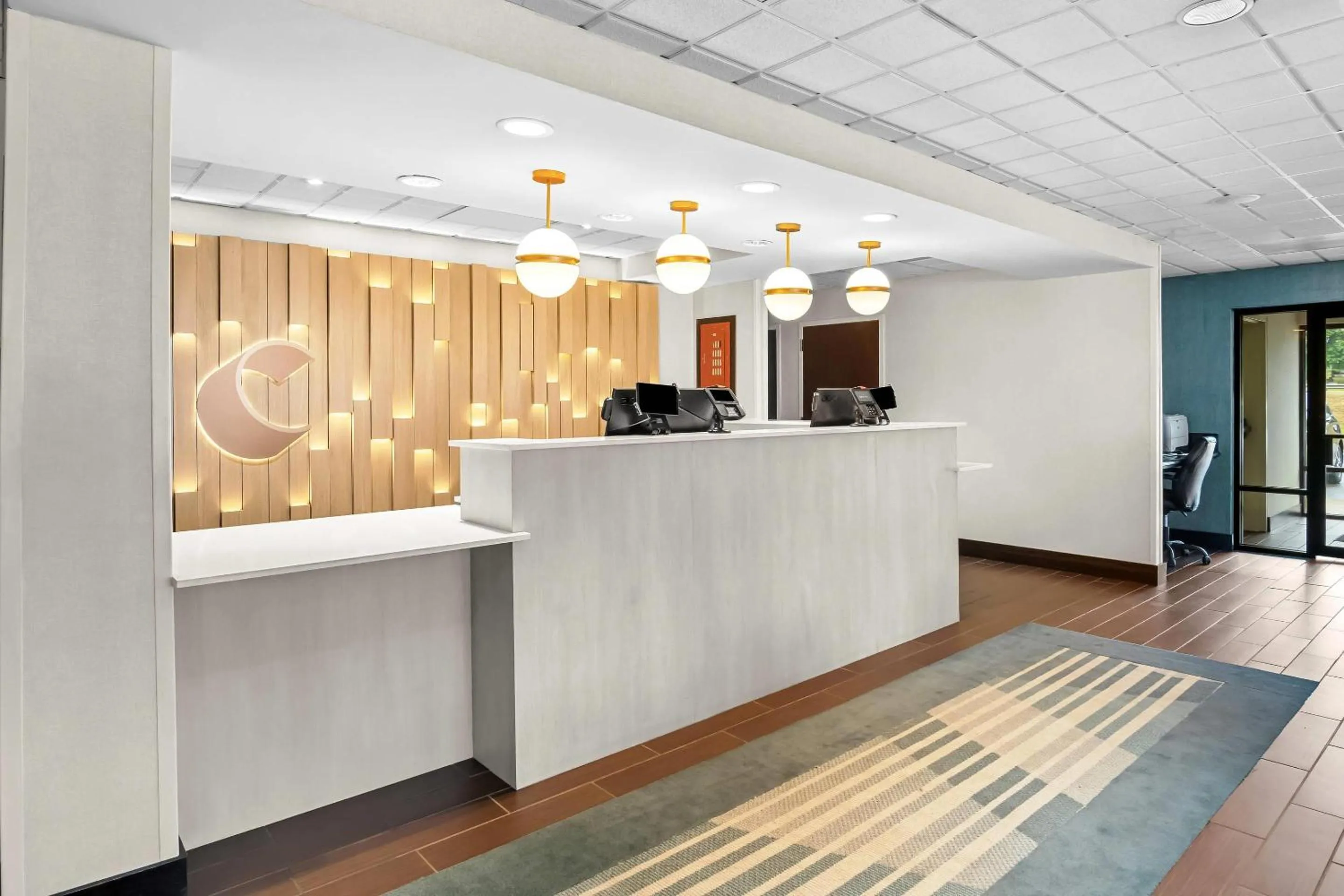 Lobby or reception in Comfort Inn Cadillac