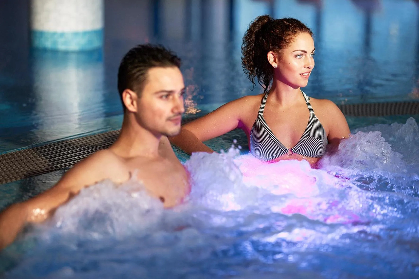 Hot Tub in Hotel die Wälderin-Wellness, Sport & Natur
