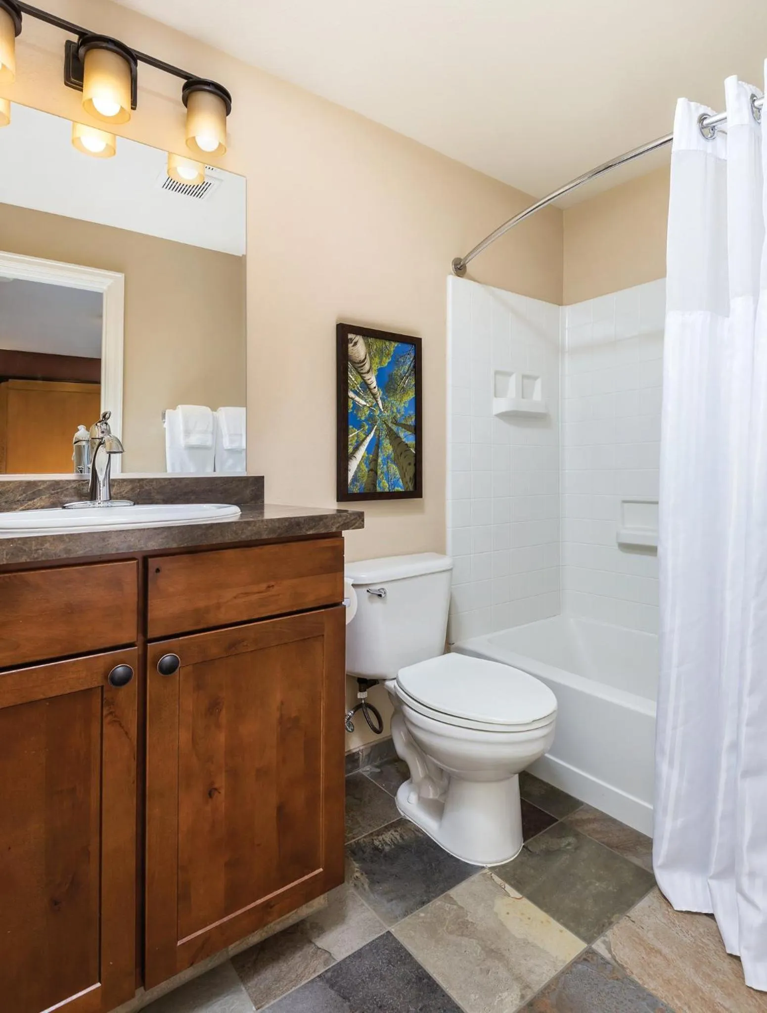 Bathroom in WorldMark Estes Park