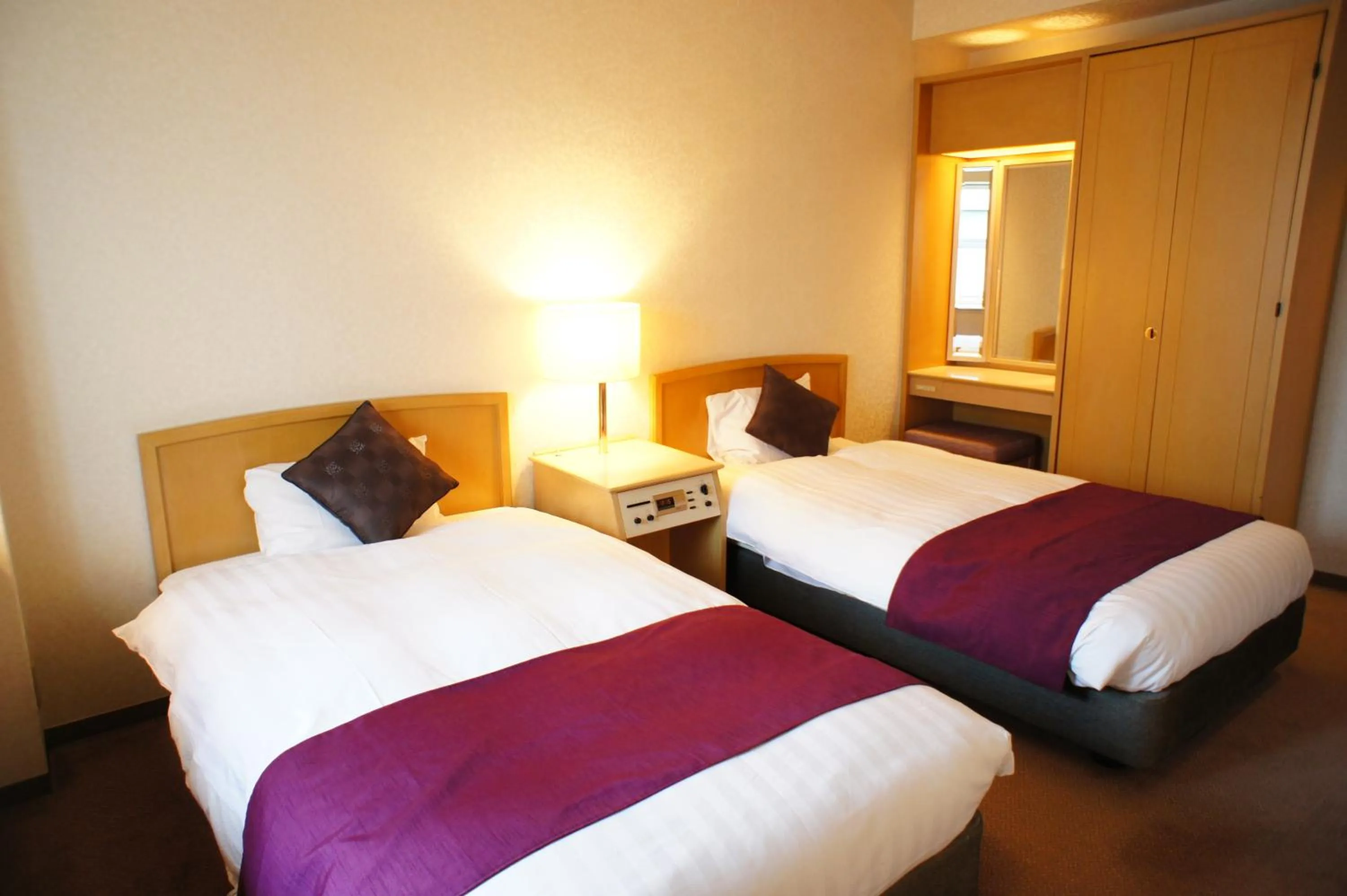 Bed in Hotel Abest Meguro