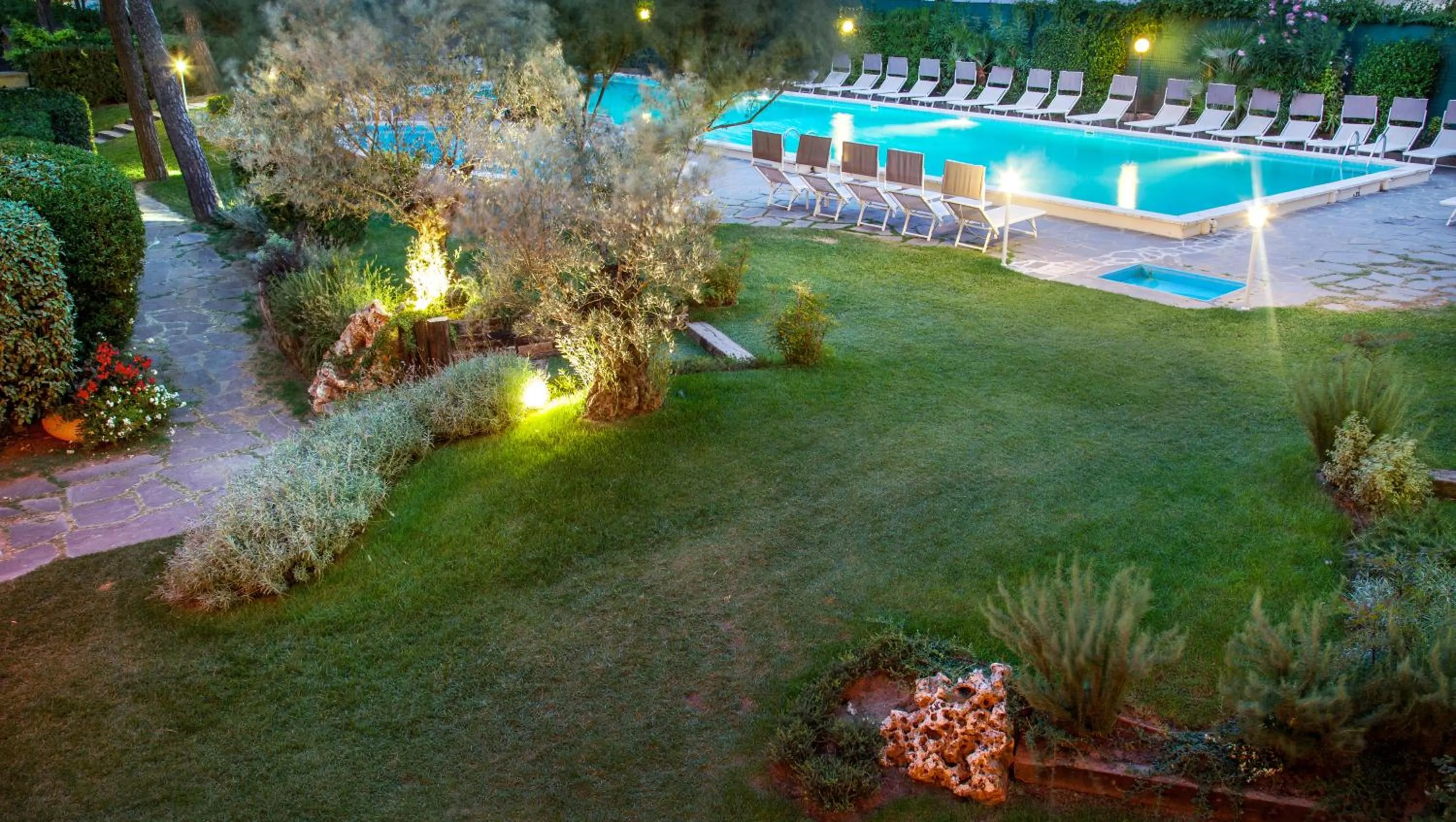 Garden in Hotel Doge