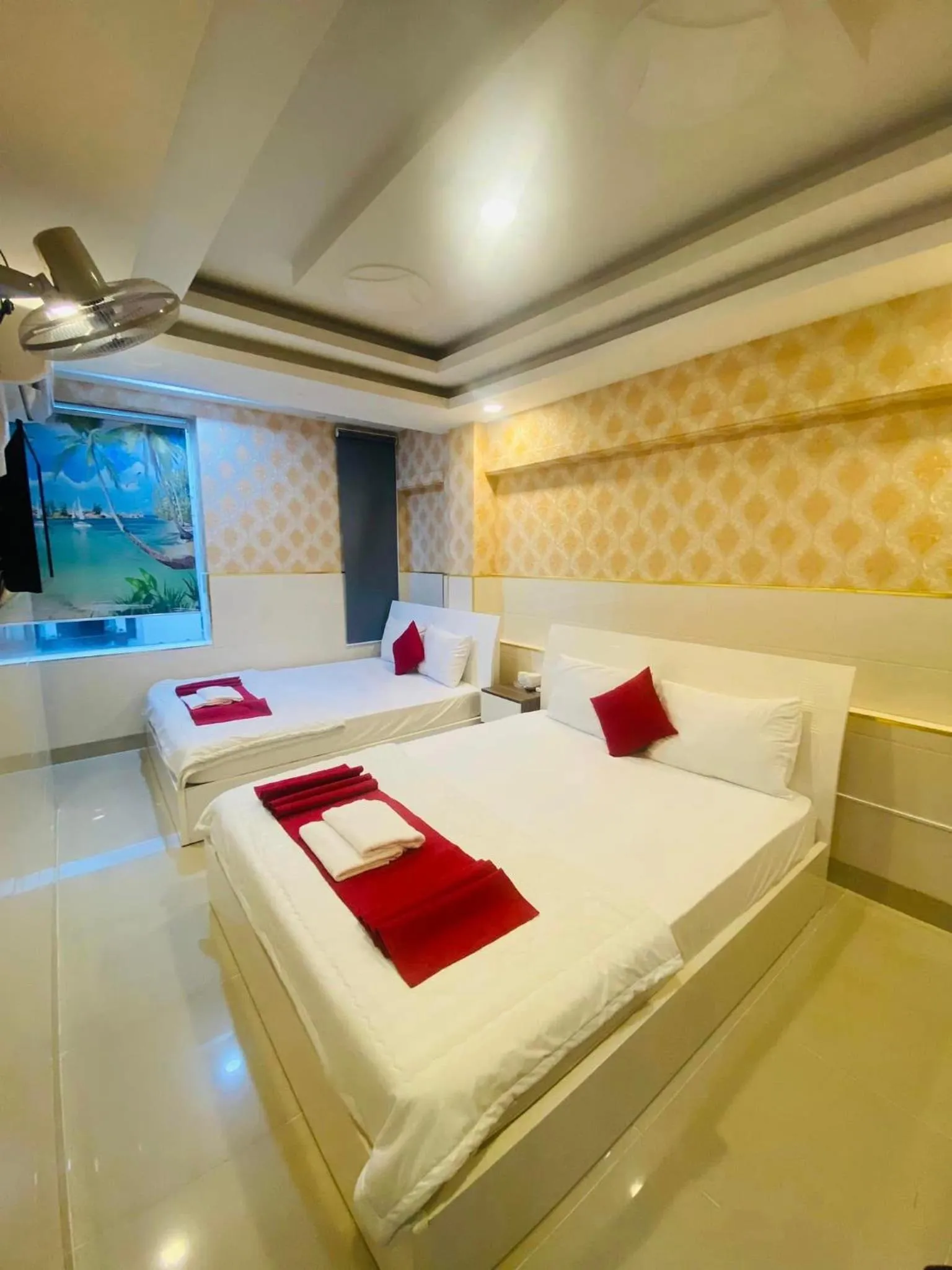 Bed in Song Xanh Hotel near SECC - FV