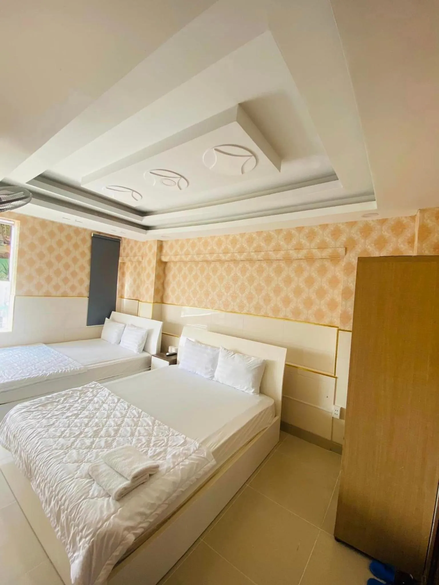 Bed in Song Xanh Hotel near SECC - FV