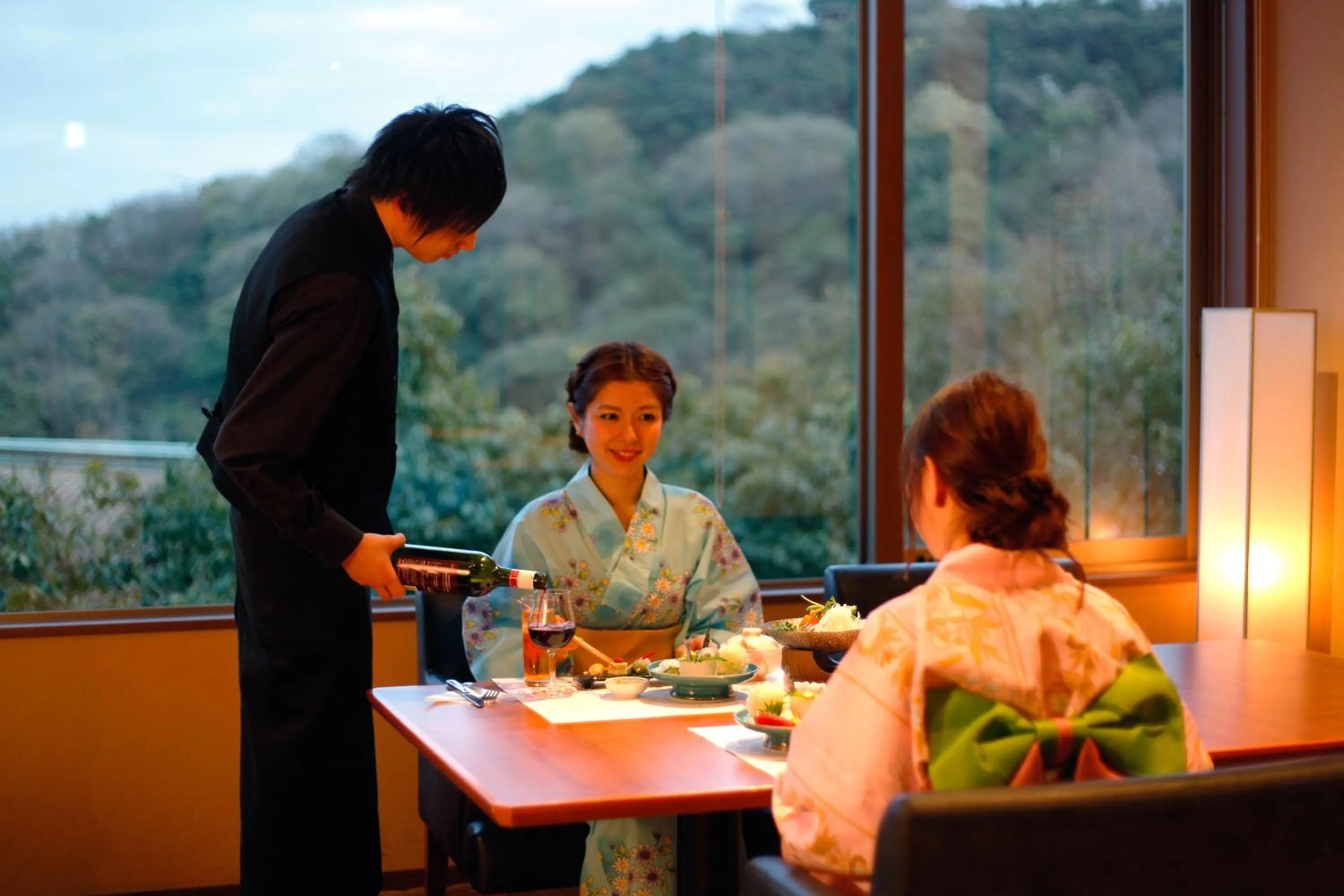 People in Kotohira Grand Hotel Sakuranosho