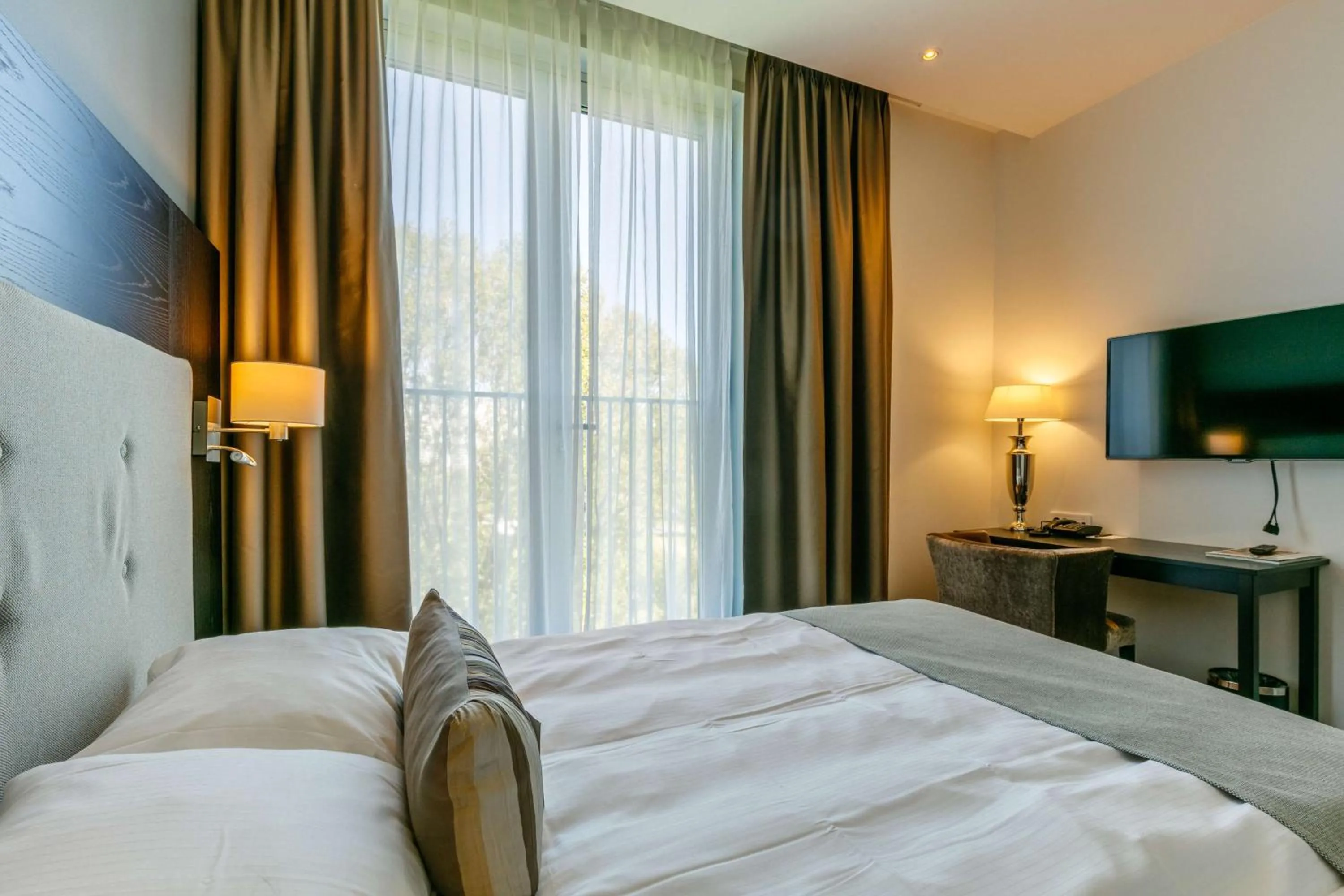 Bedroom, Bed in Scandic Park Sandefjord