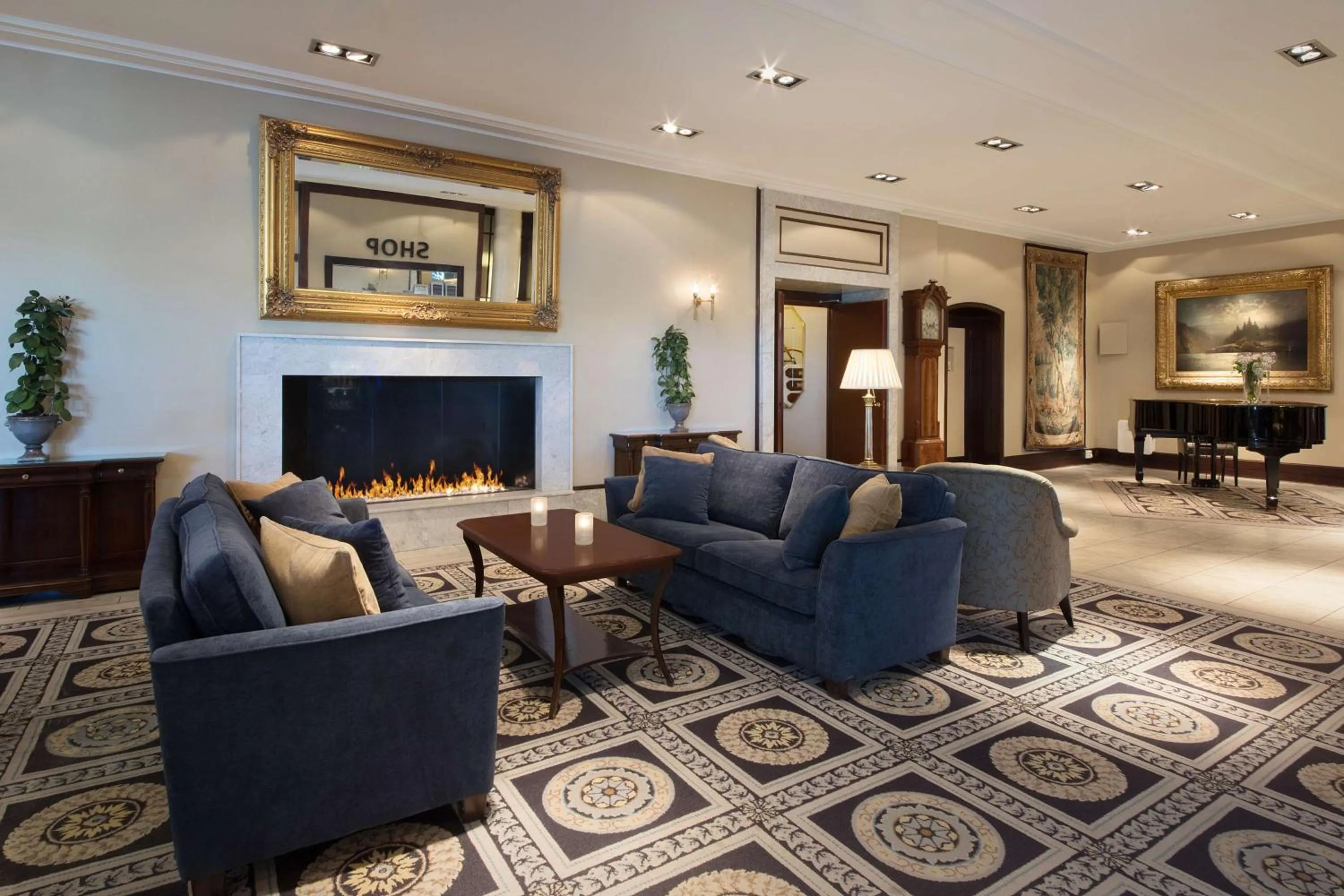 Lobby or reception in Scandic Park Sandefjord