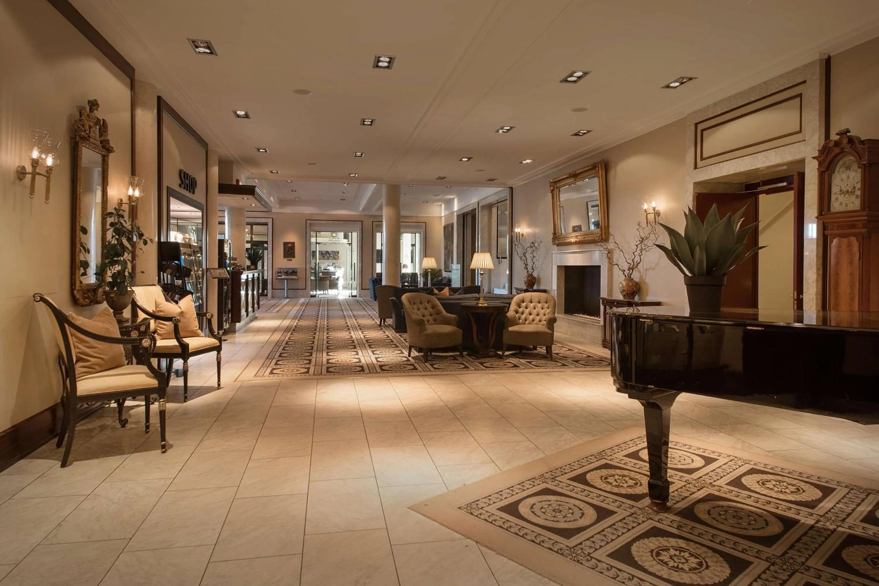 Lobby or reception in Scandic Park Sandefjord