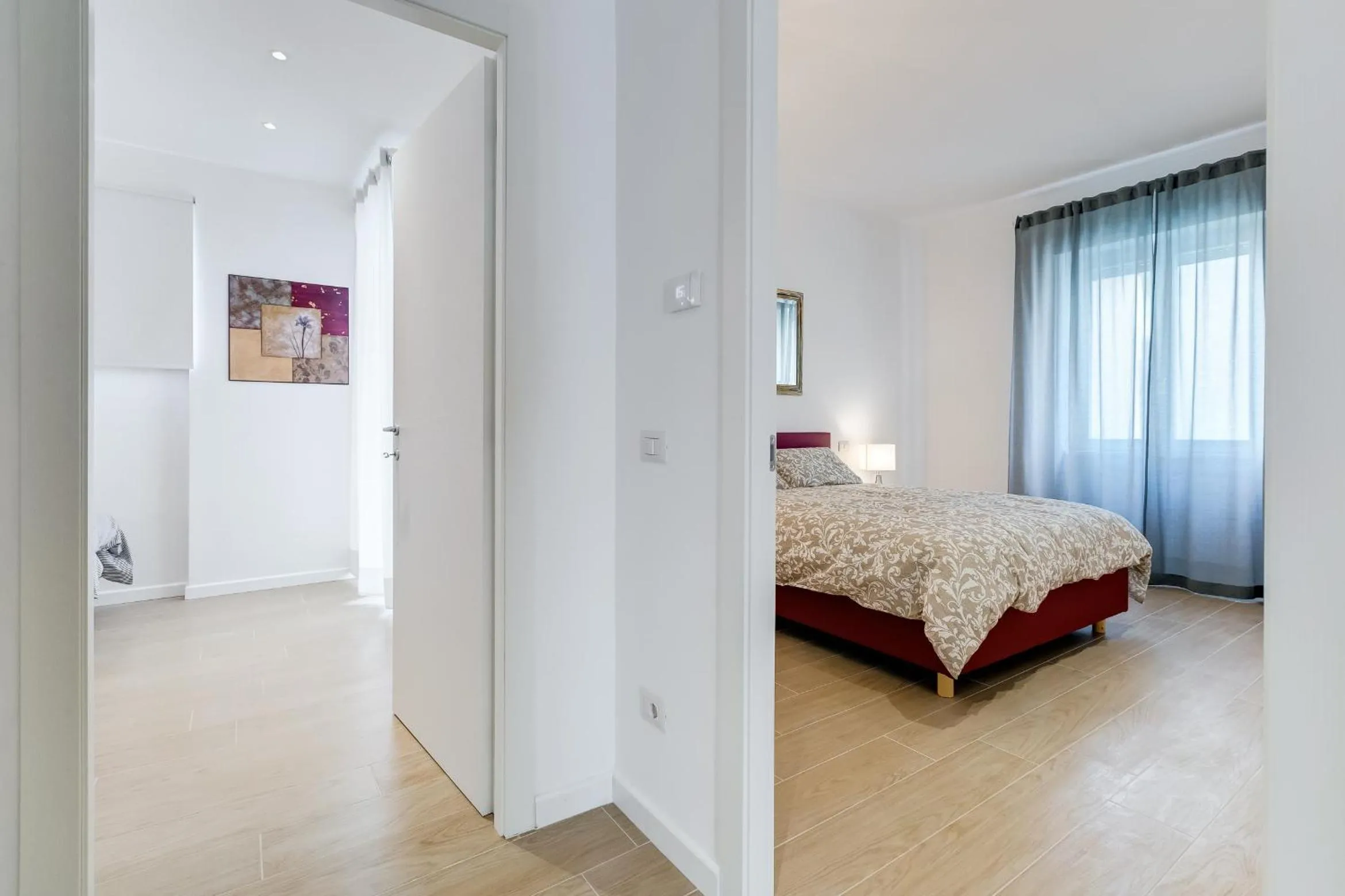 Bed in Lovely 3 rooms apartment close Trastevere Station