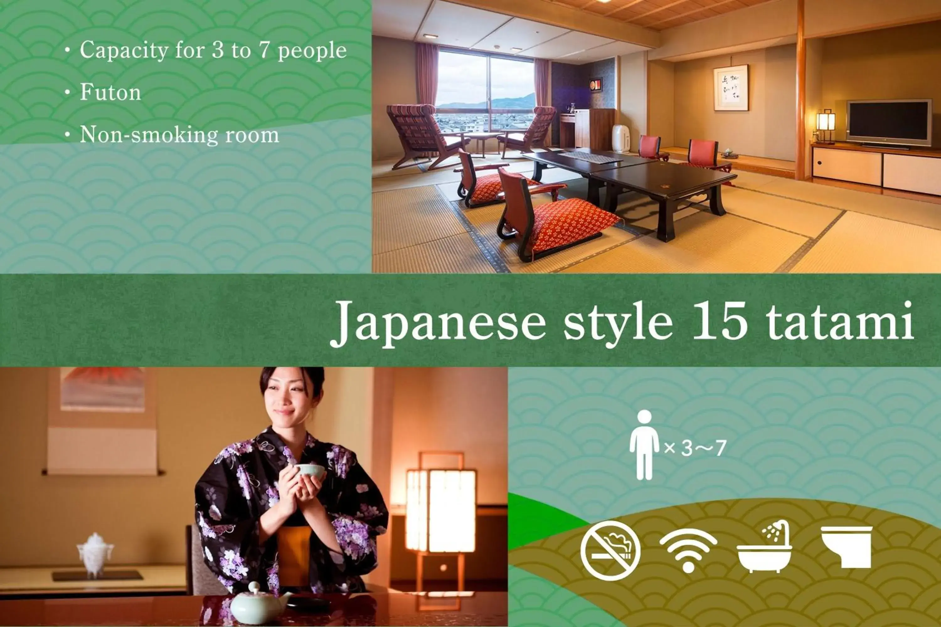 Family Suite in Yumoto Konpira Onsen Hananoyu Kobaitei Family Suite in Yumoto Konpira Onsen Hananoyu Kobaitei