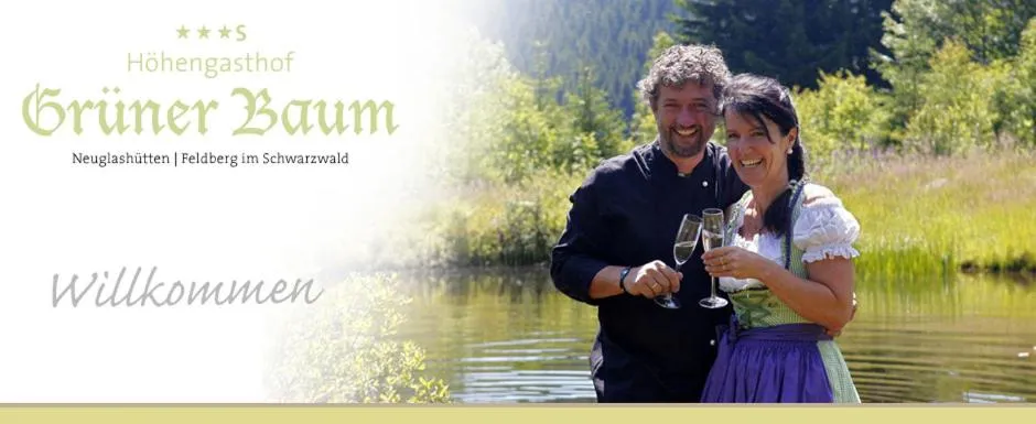 Property logo or sign in Hotel & Restaurant Grüner Baum - Die Grüne Oase Am Feldberg