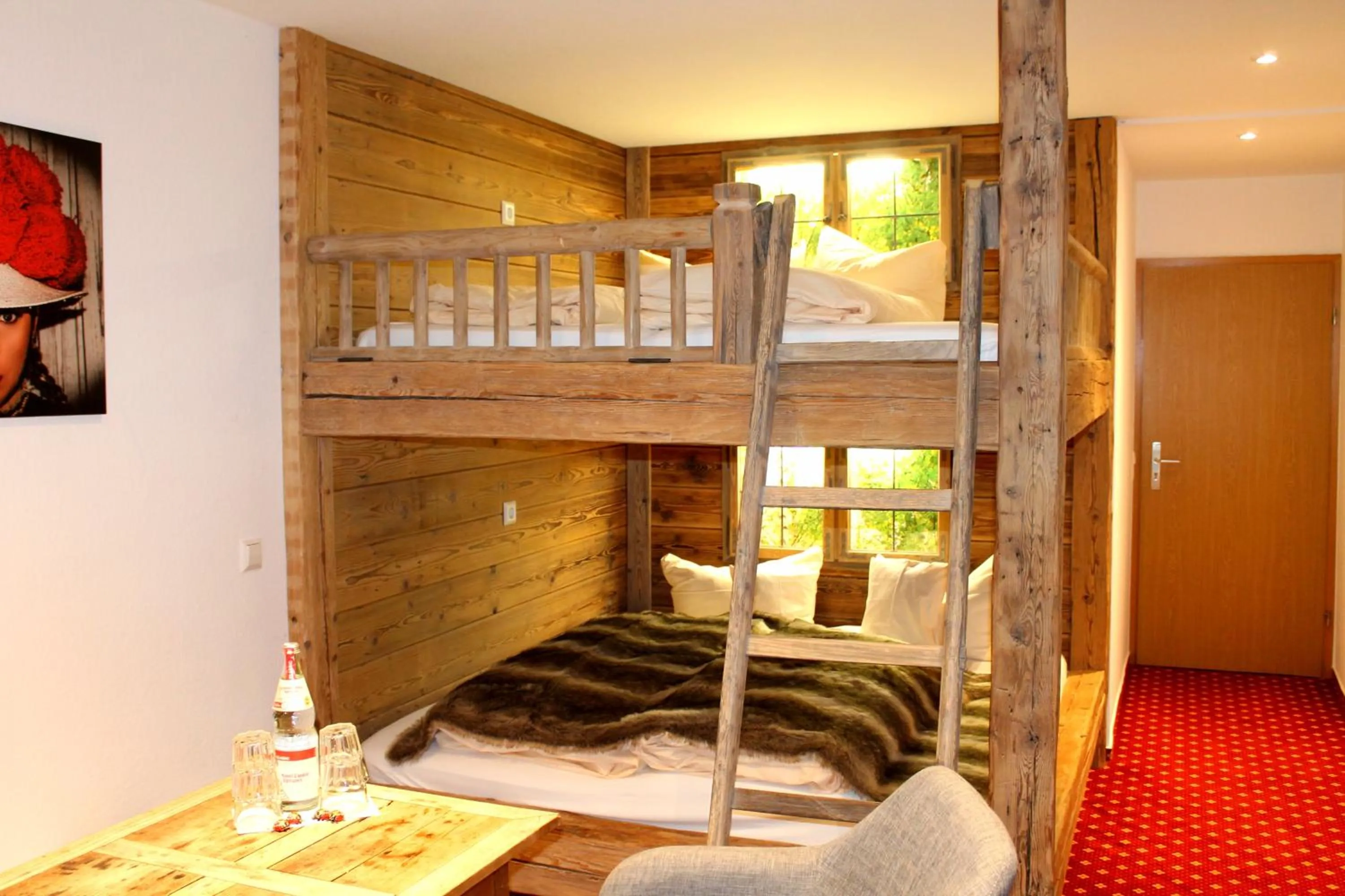 bunk bed, Bed in Hotel & Restaurant Grüner Baum - Die Grüne Oase Am Feldberg