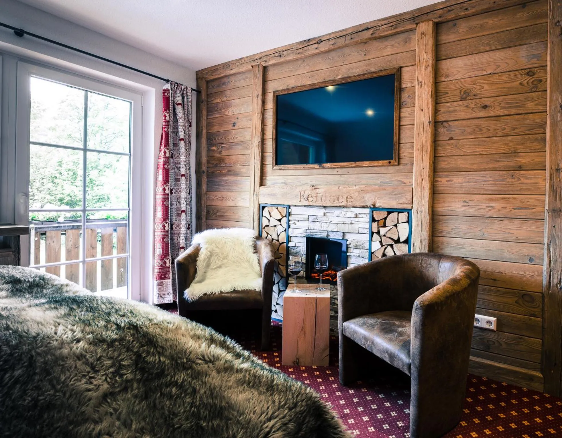 View (from property/room) in Hotel & Restaurant Grüner Baum - Die Grüne Oase Am Feldberg